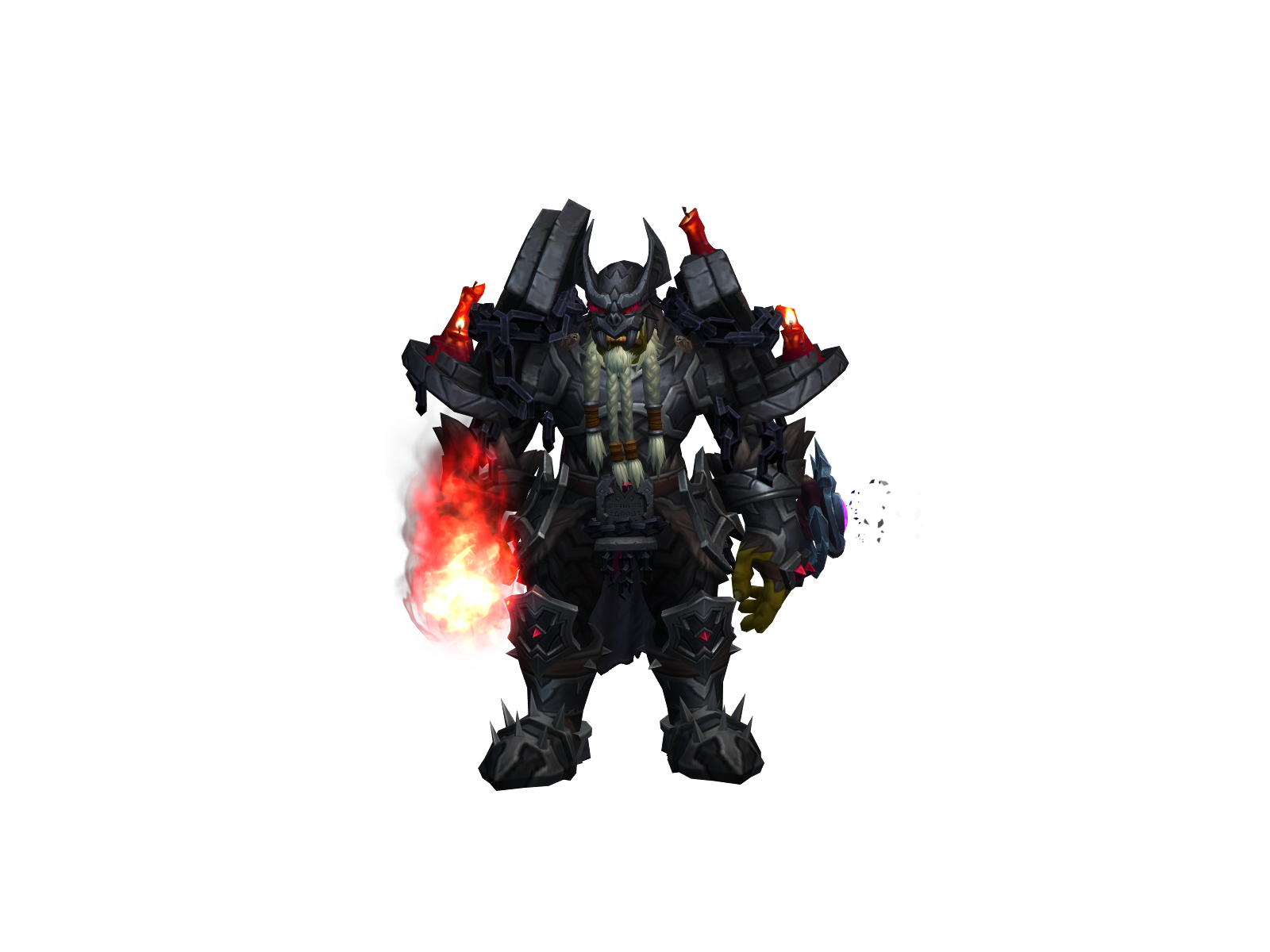 Gondrakk 3D character render