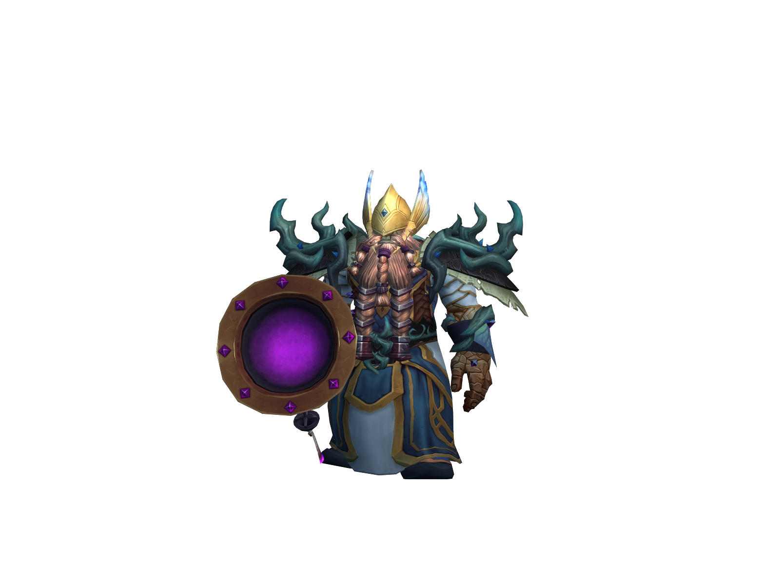 Popatiddie 3D character render