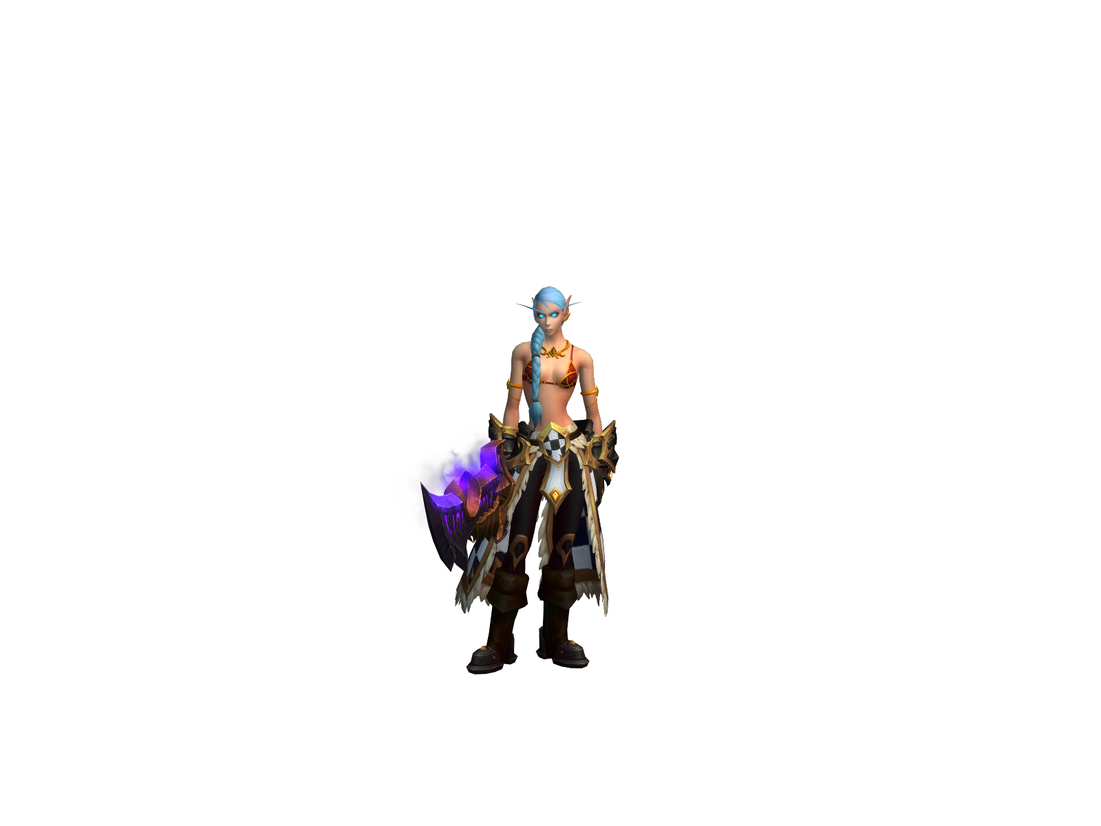 Holyy 3D character render