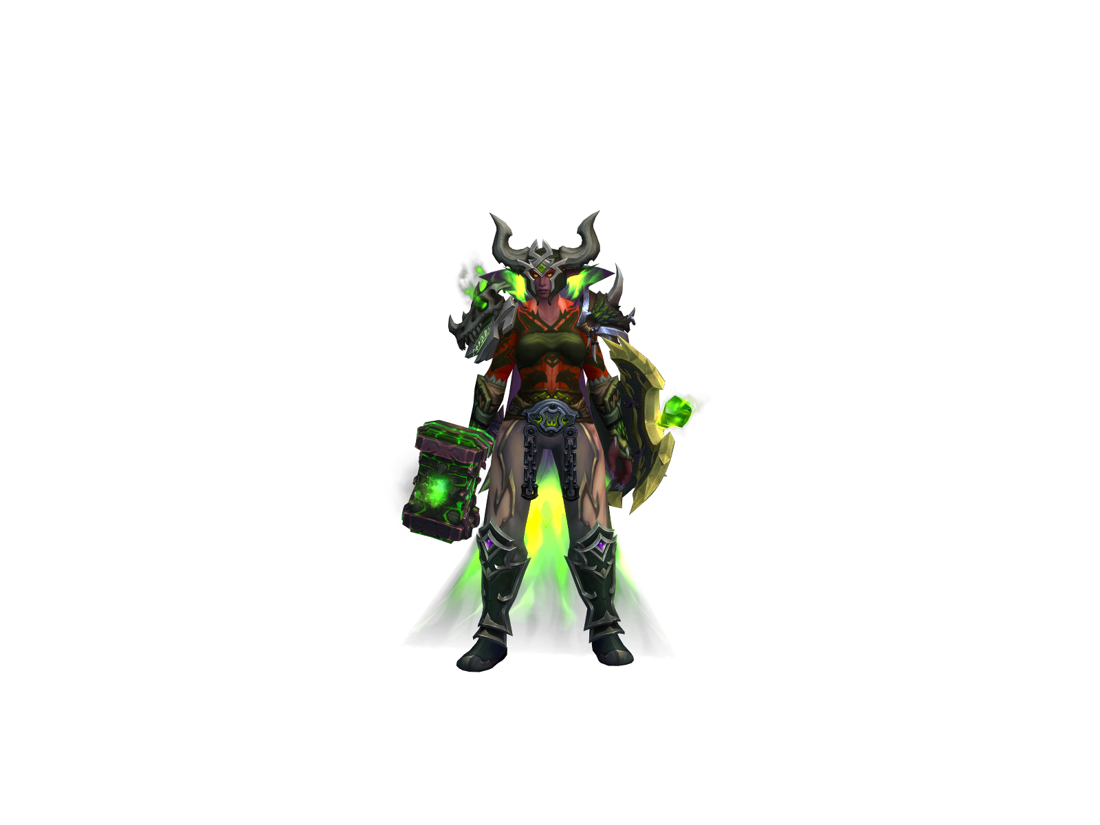 Brooshide 3D character render