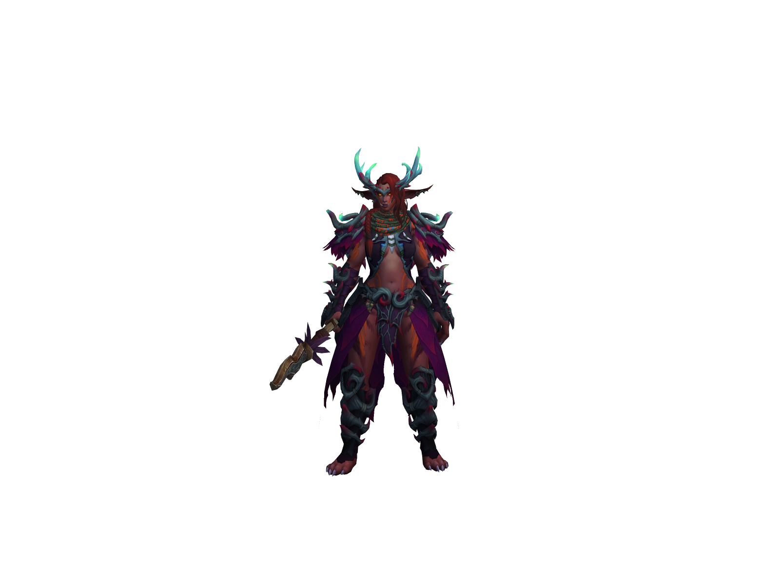 Ruwemae 3D character render