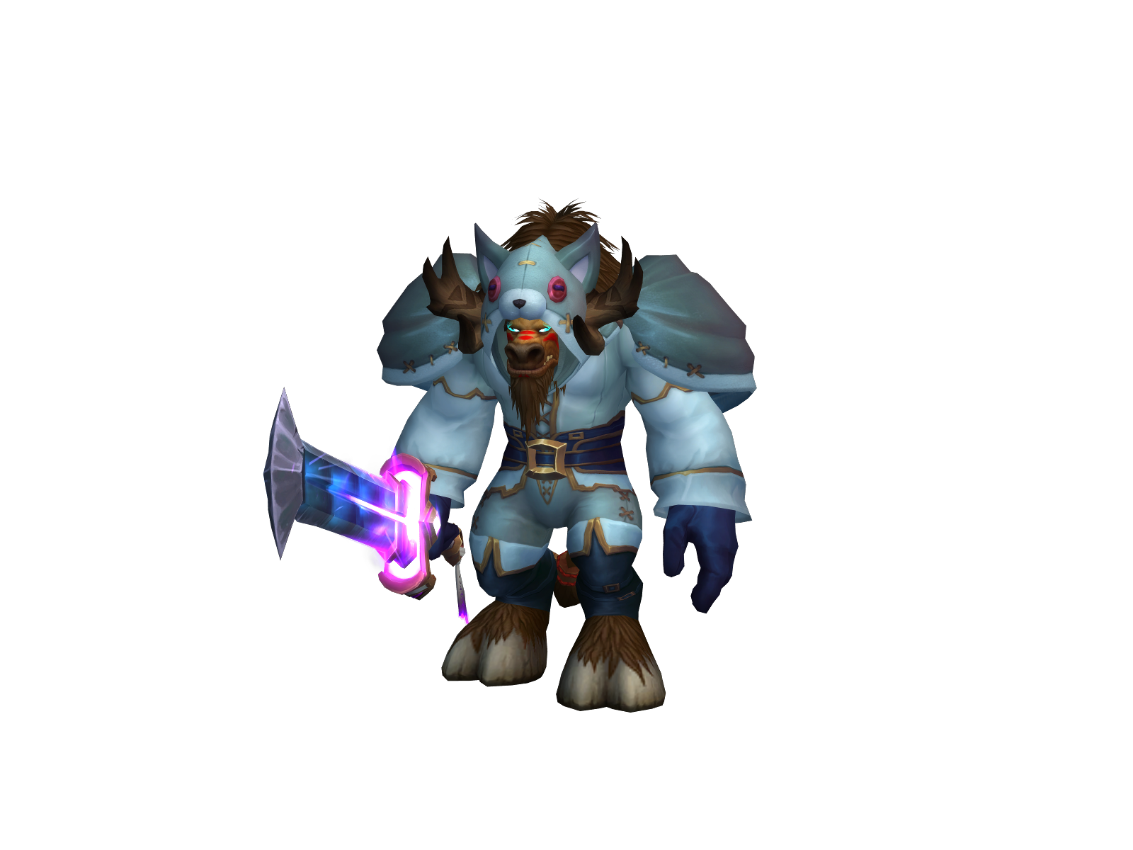 Clotrot 3D character render