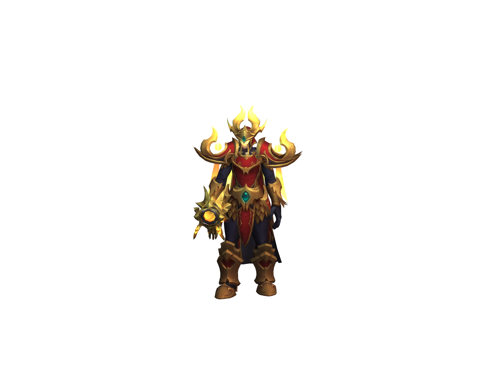 Bakigon 3D character render