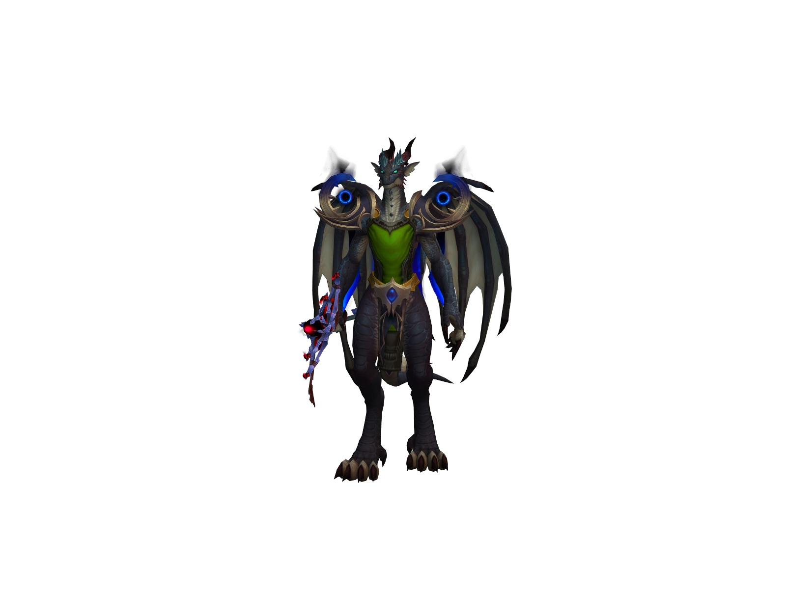 Addictburger 3D character render