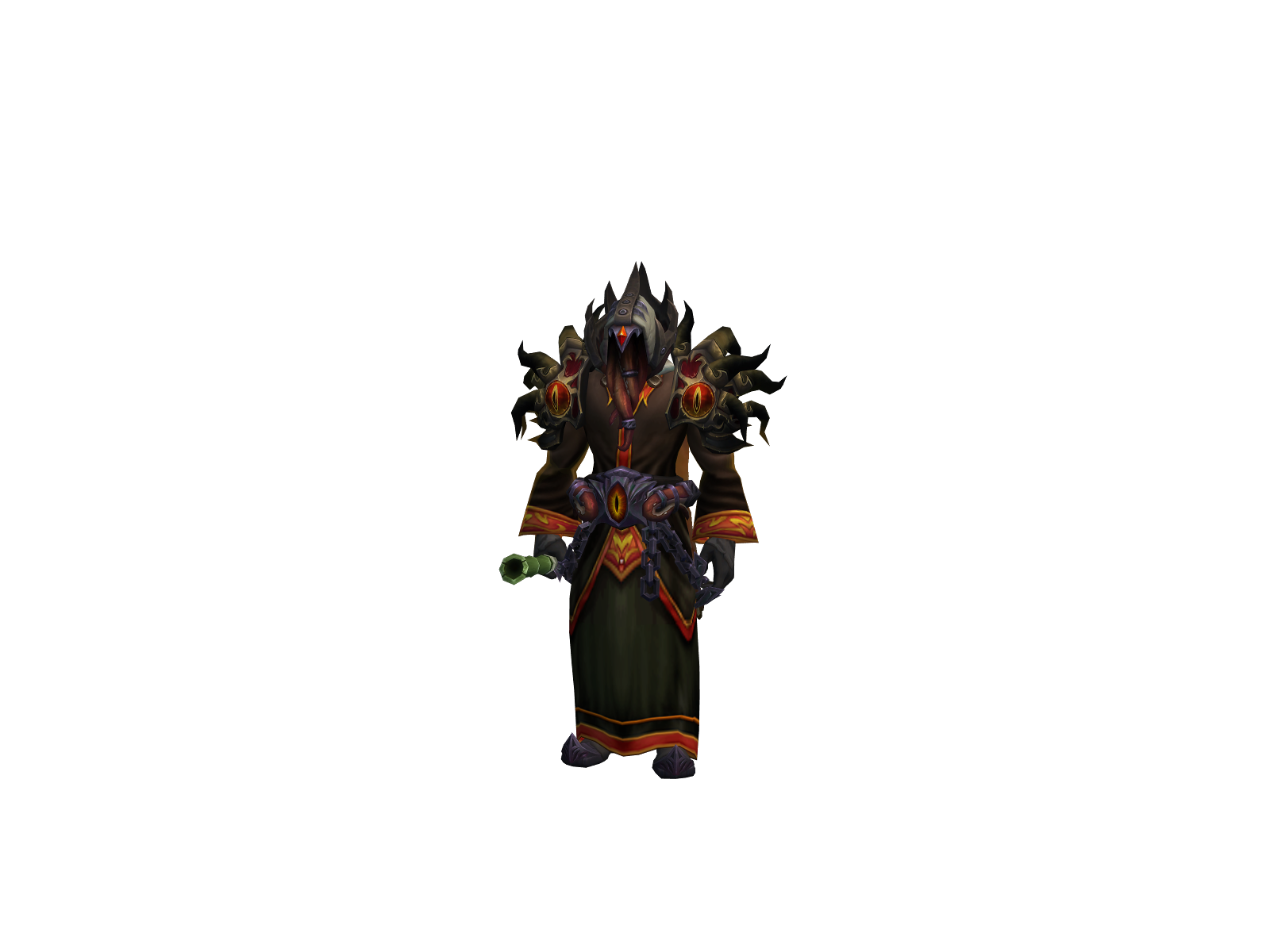 Tigerfishy 3D character render