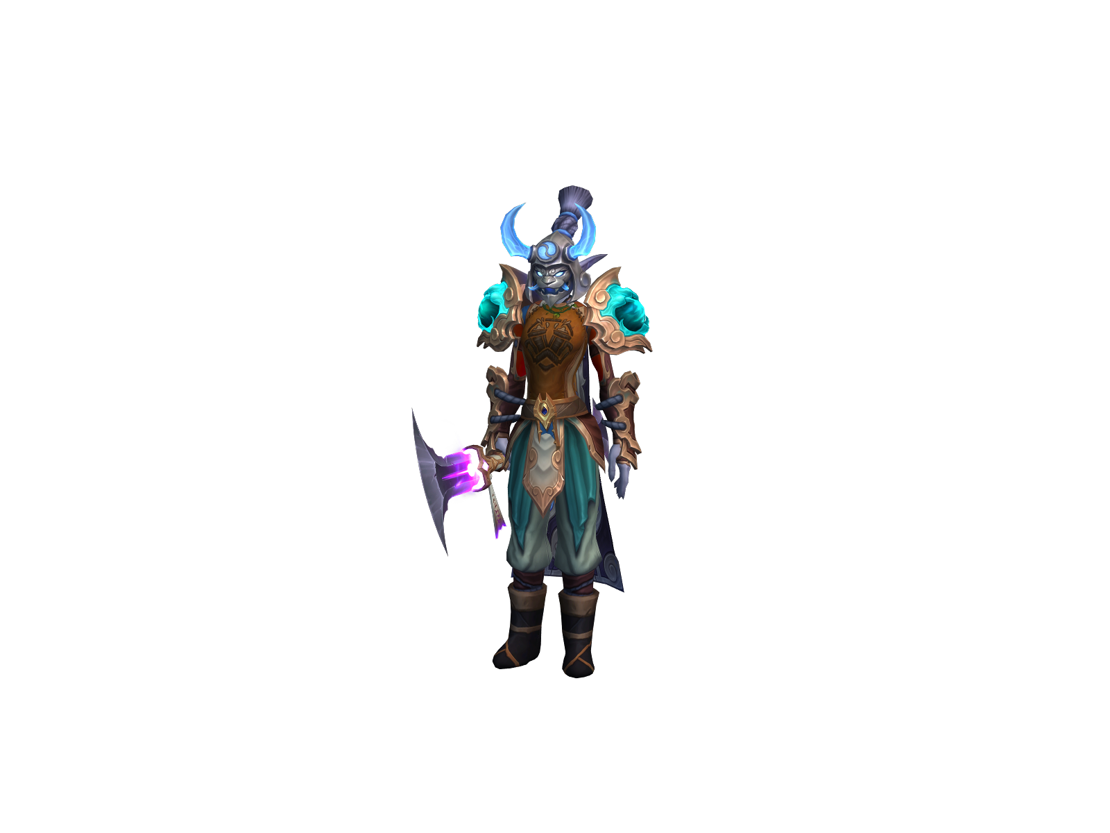 Thesperinda 3D character render
