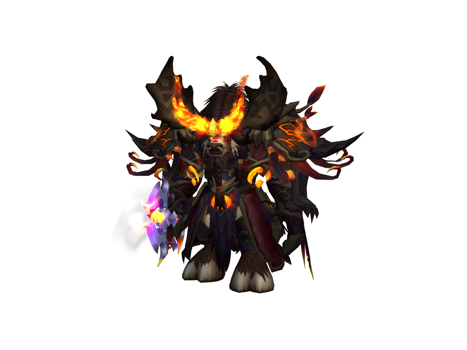 Indocowplex 3D character render