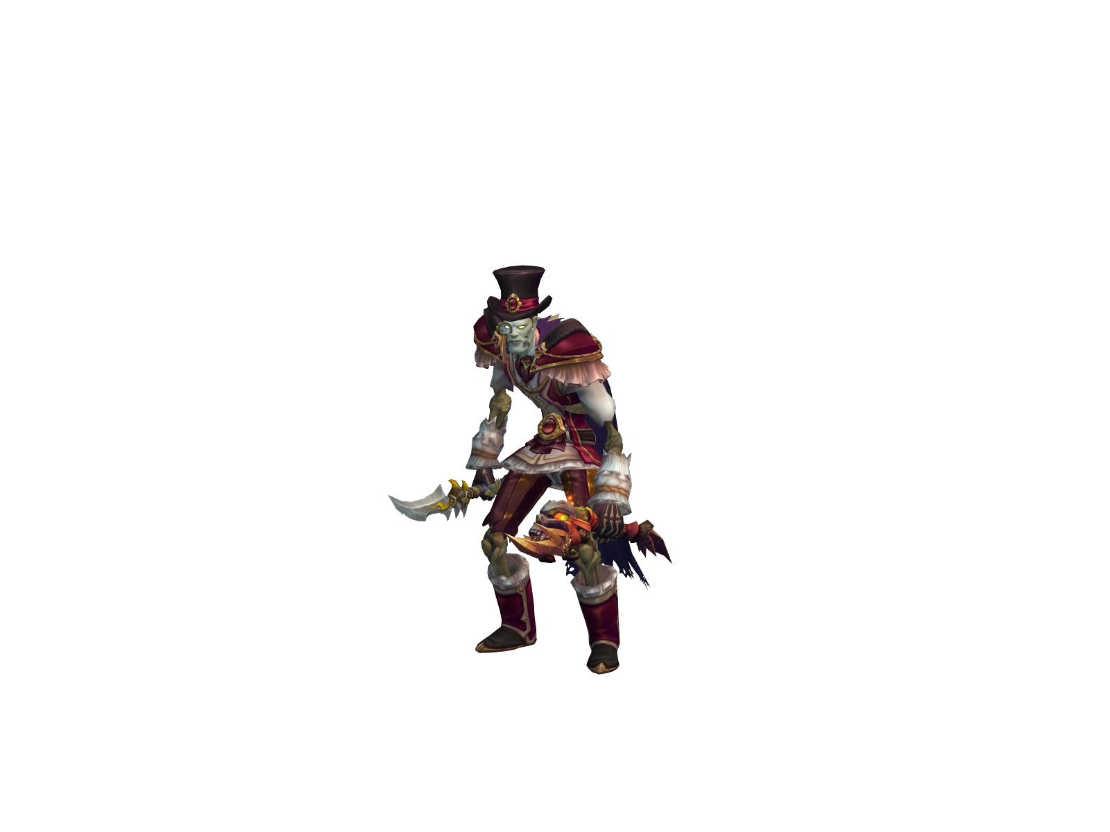 Sythum 3D character render