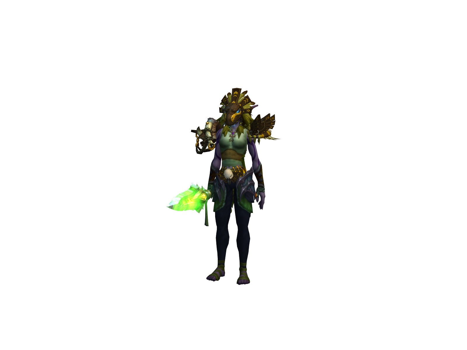 Quoagmire 3D character render