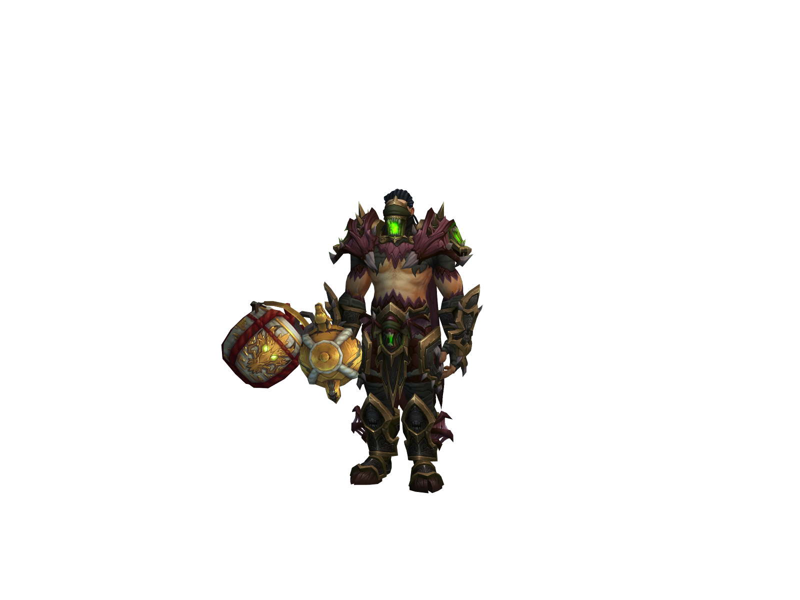 Criminall 3D character render