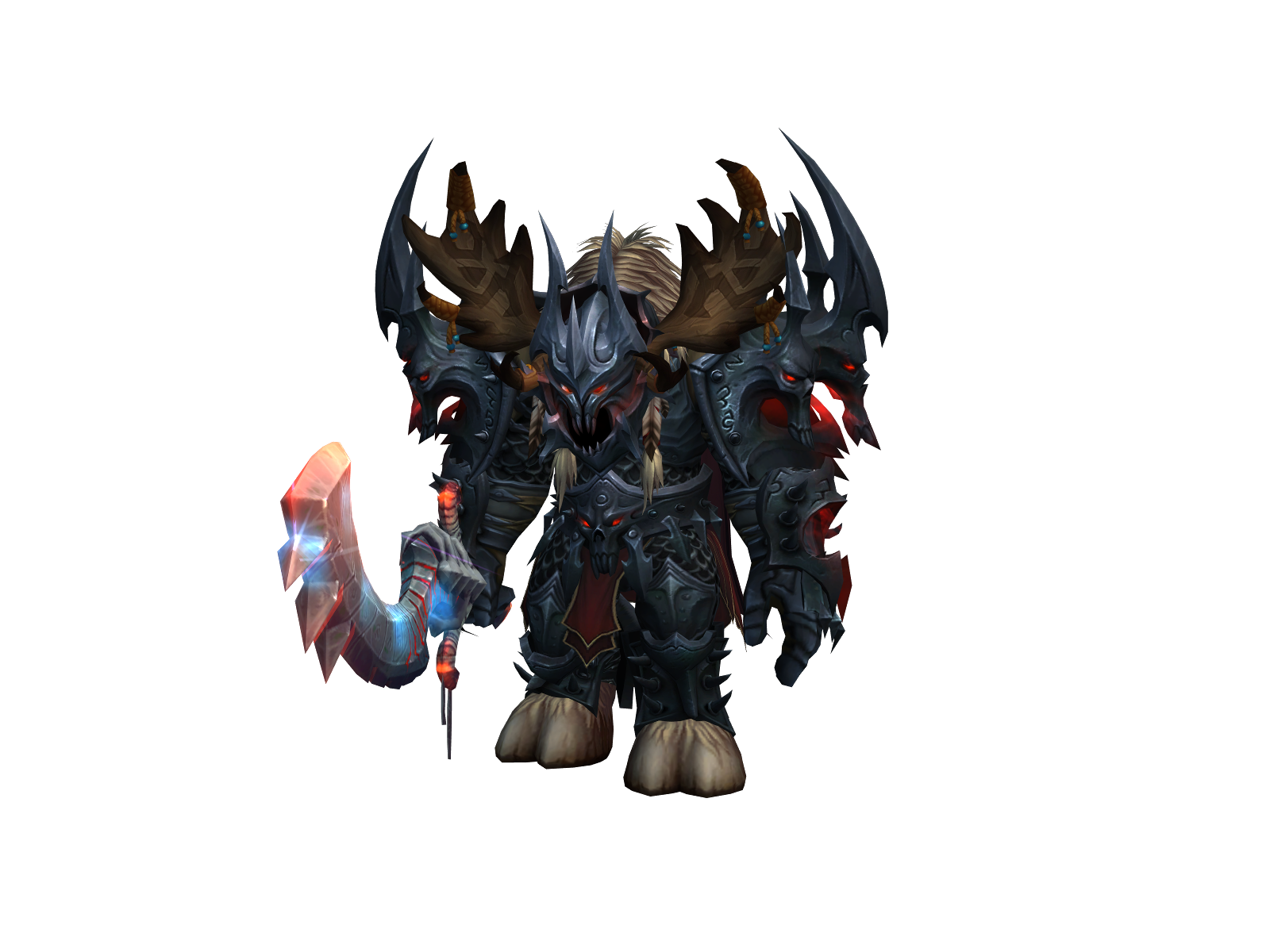 Ysgremor 3D character render