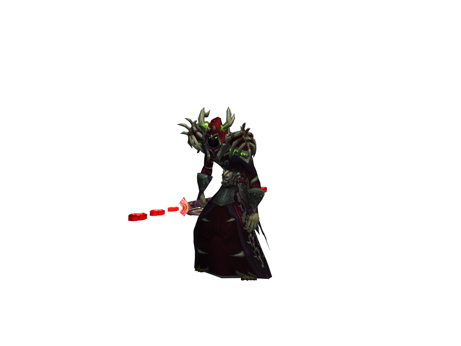 Shayminilock 3D character render