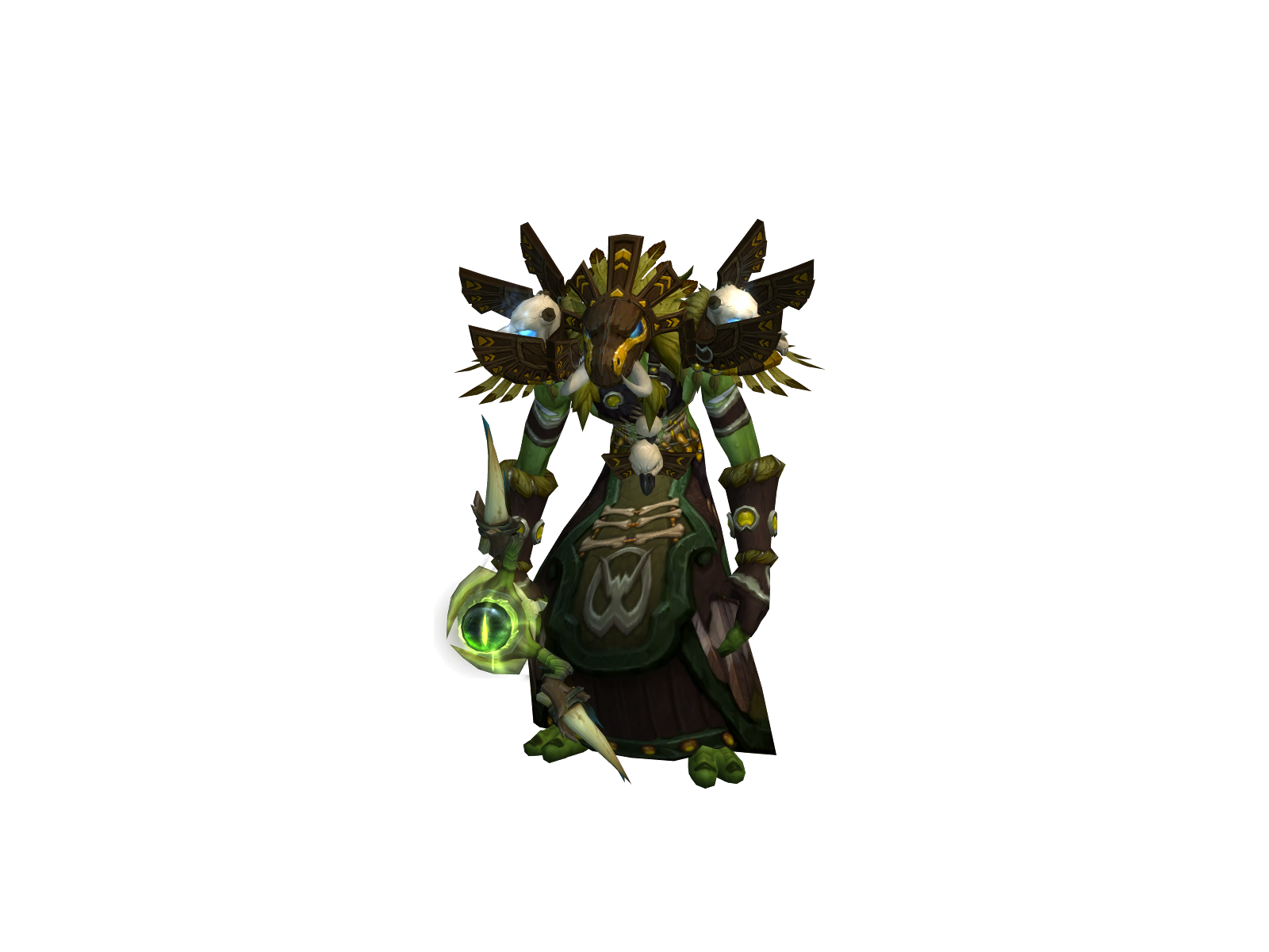Indomon 3D character render