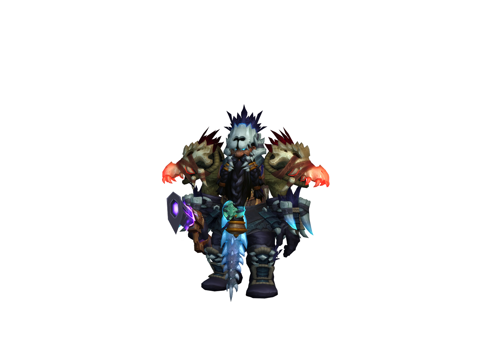 Keimaro 3D character render