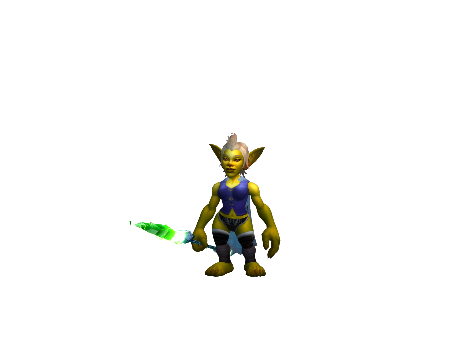 Cardip 3D character render