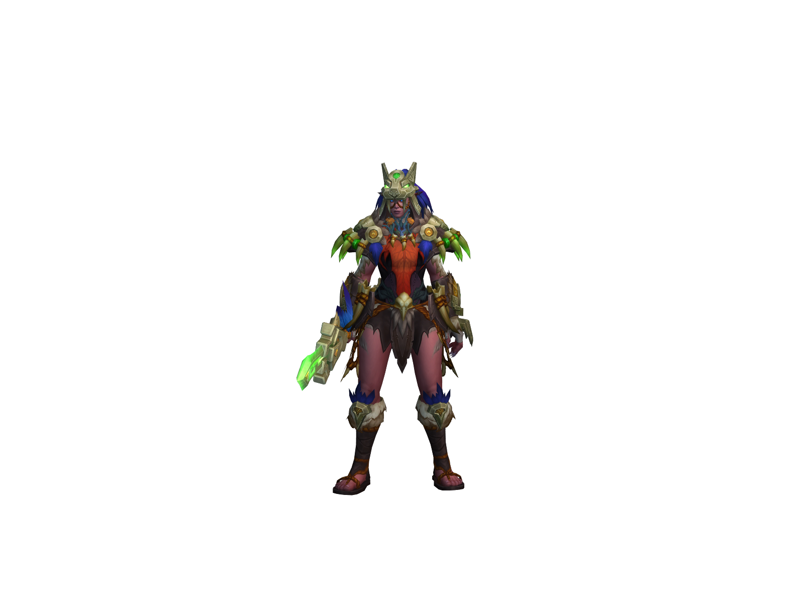 Nathali 3D character render