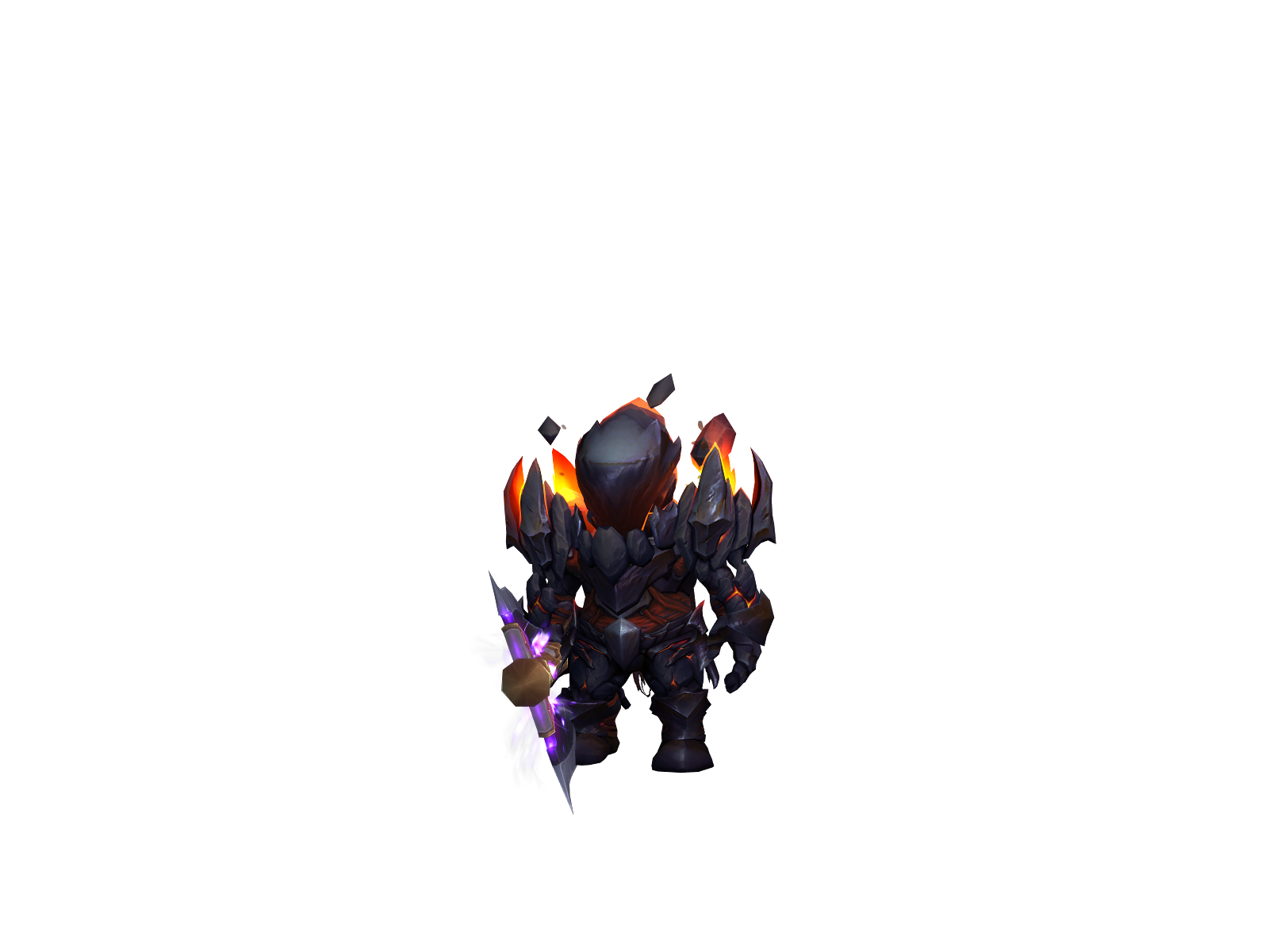 Yarockthree 3D character render