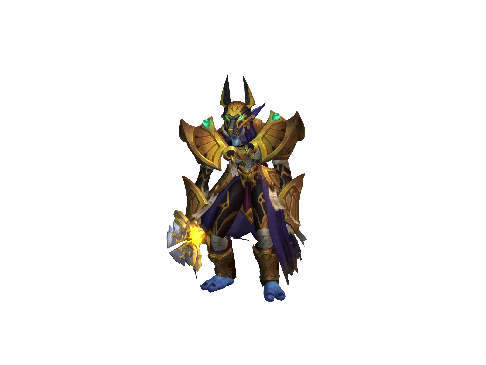 Beasstmaster 3D character render
