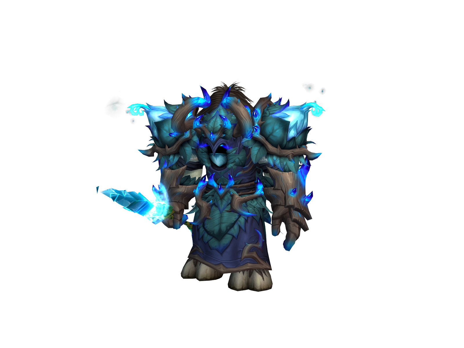 Shrubsy 3D character render
