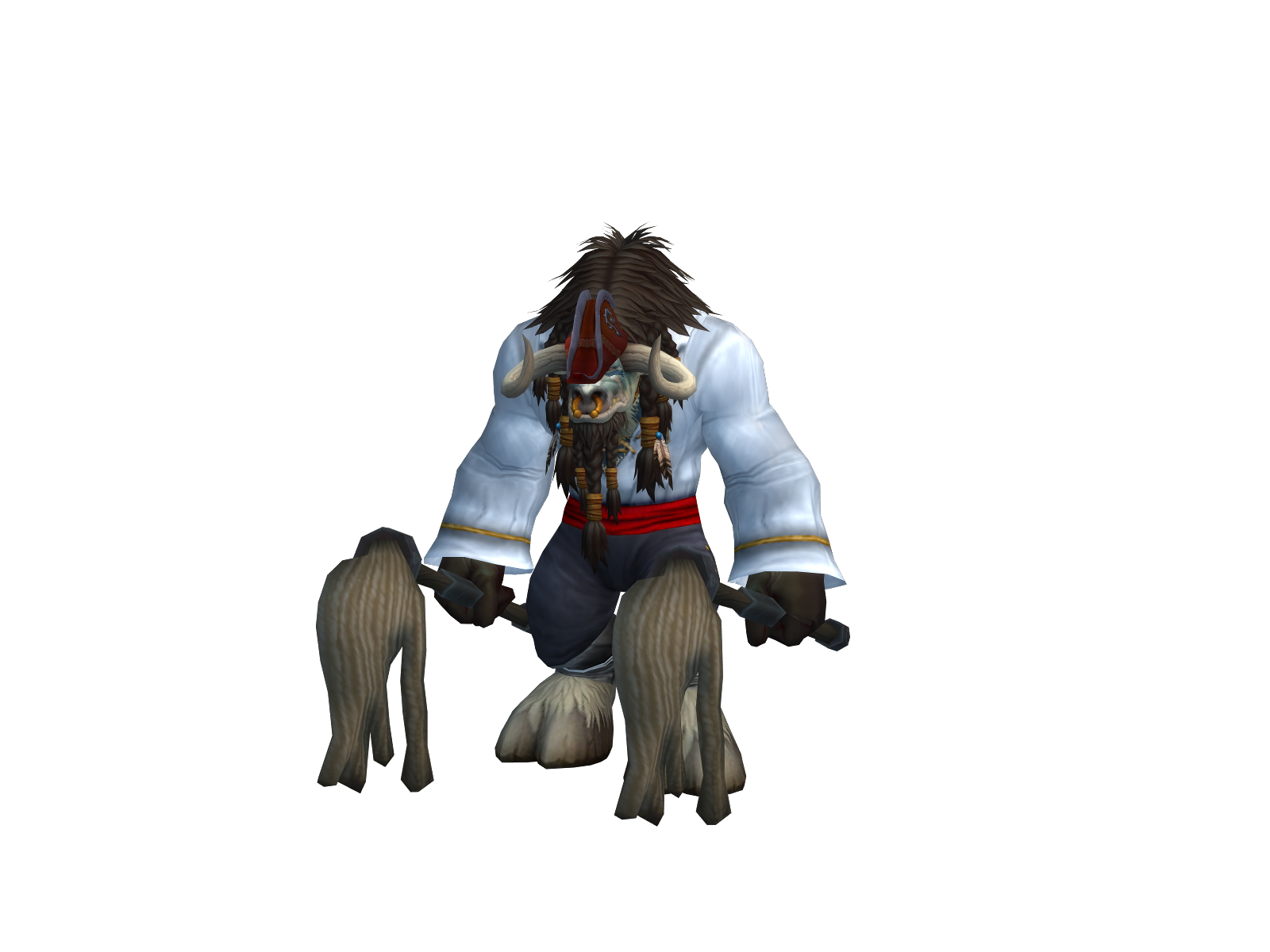 Billybone 3D character render