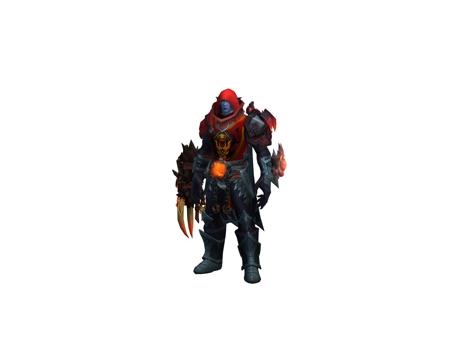 Vandrix 3D character render