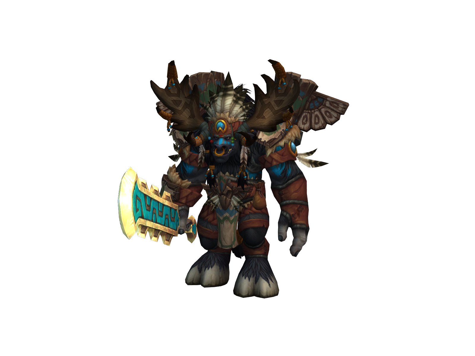 Ironnhoof 3D character render