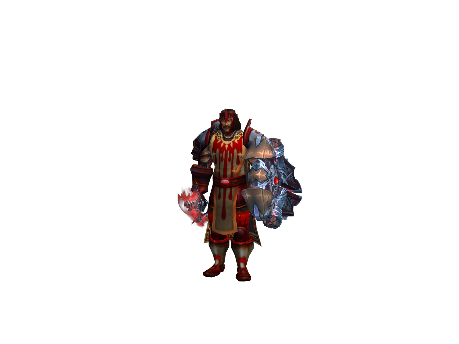 Caladren 3D character render