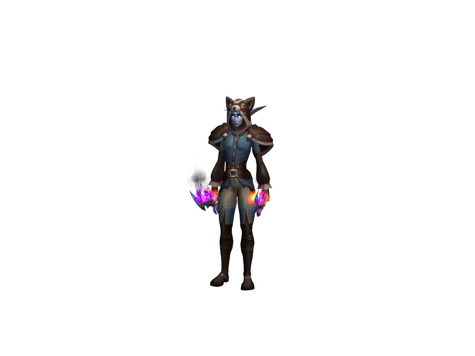 Mendiy 3D character render
