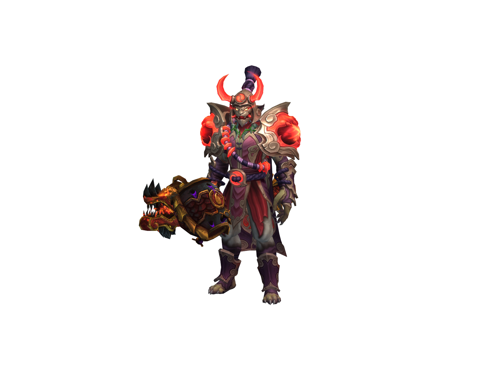 Lucnorris 3D character render