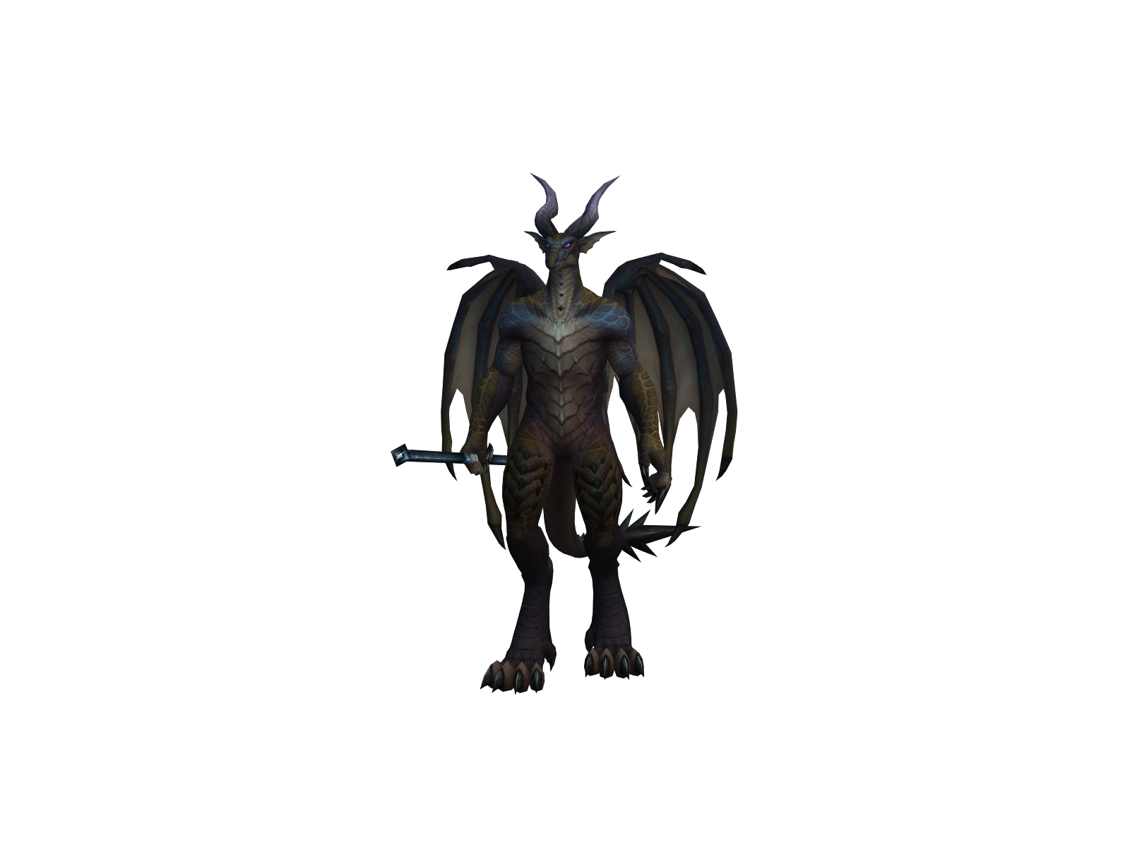 Hideki 3D character render