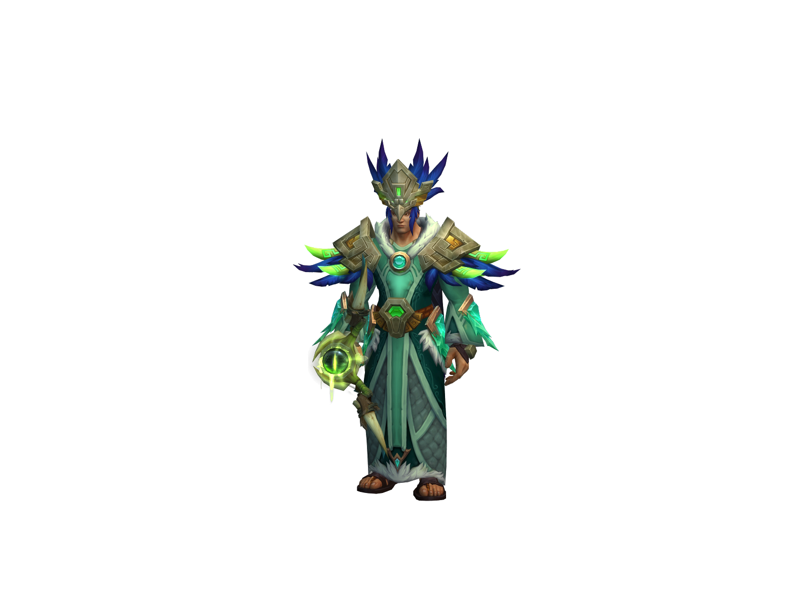 Magichienne 3D character render
