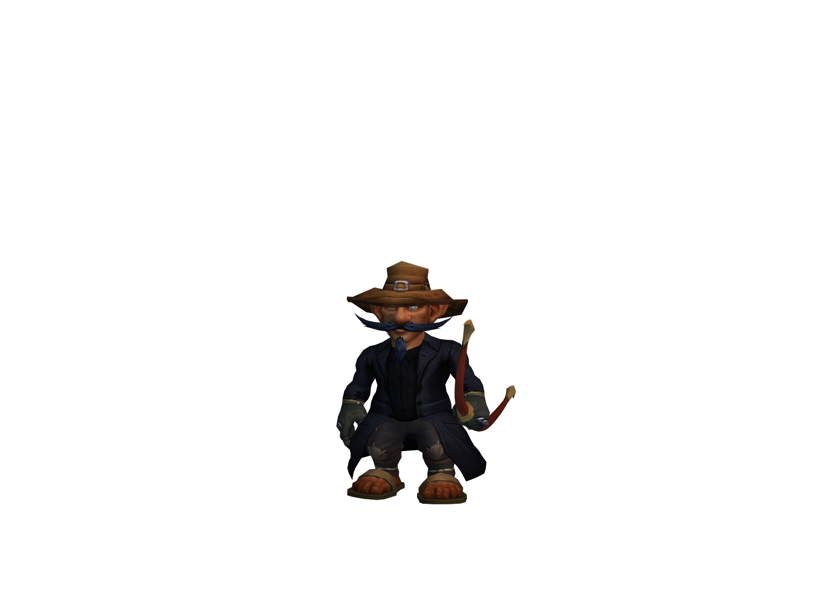 Nippoc 3D character render