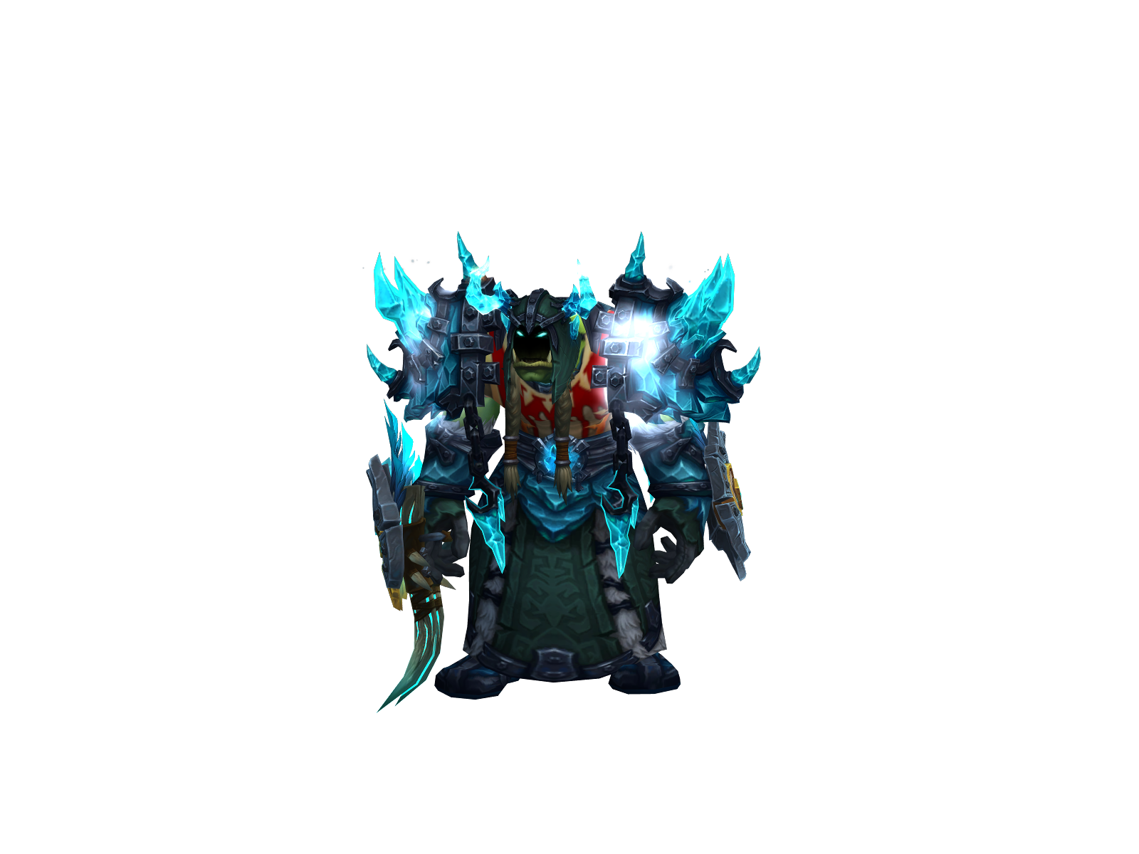 Brocules 3D character render