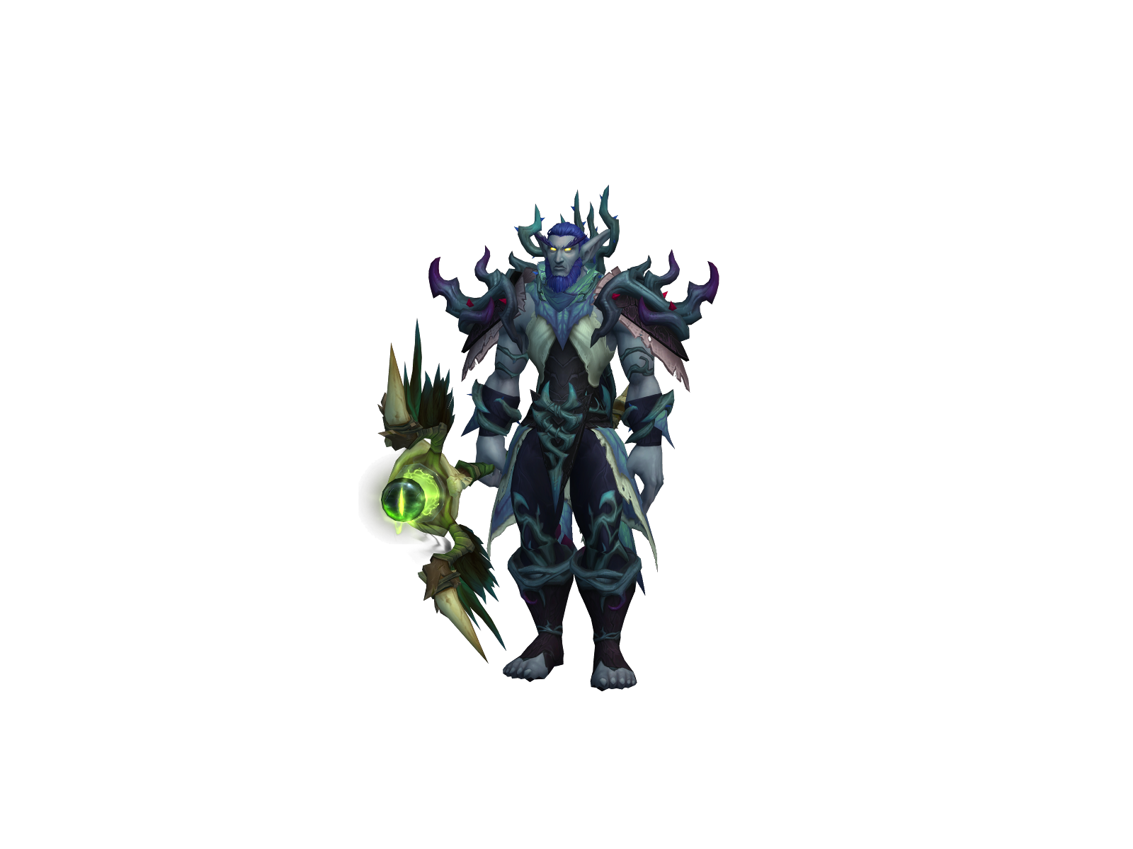 Mercci 3D character render