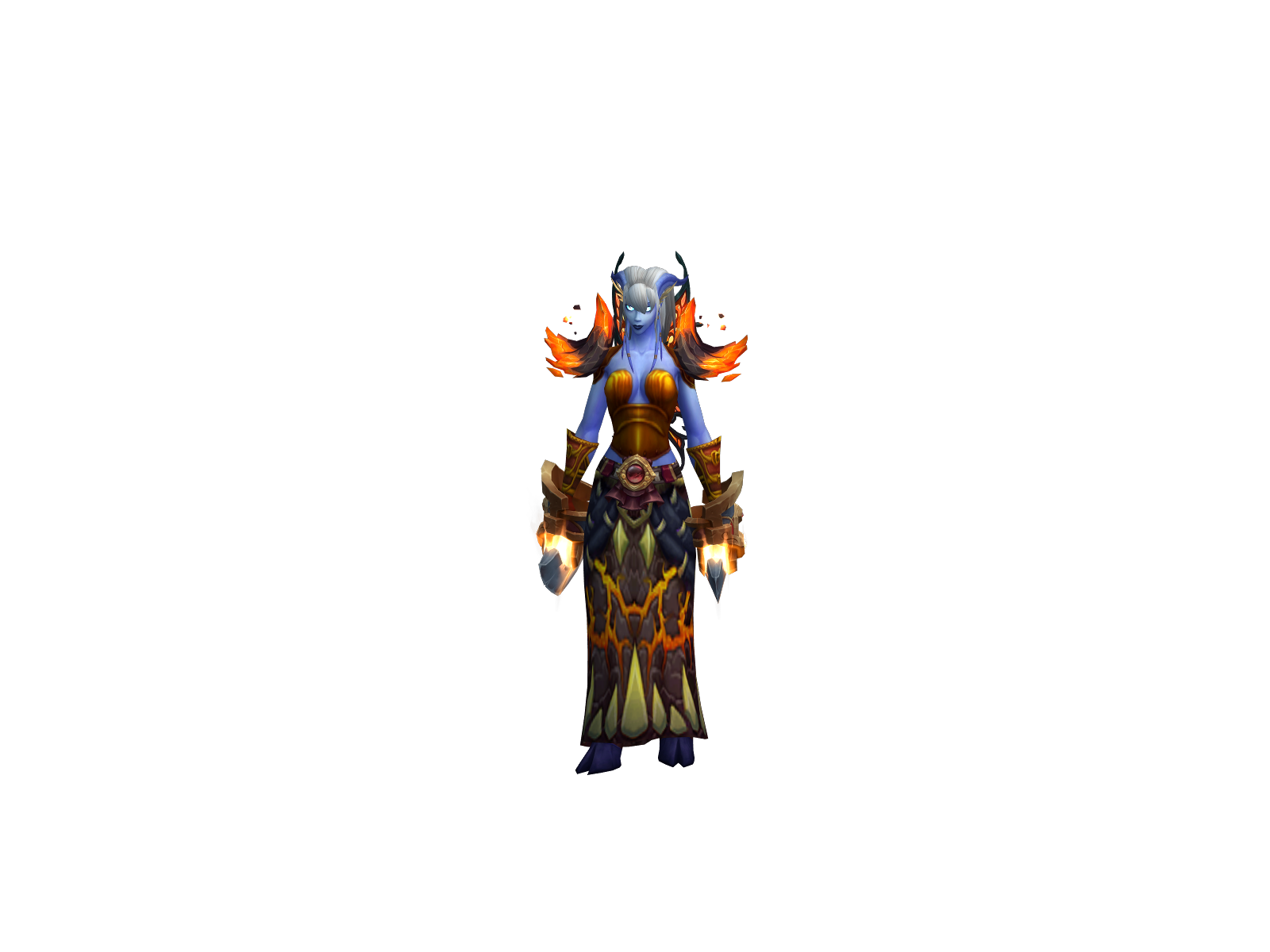 Clynara 3D character render