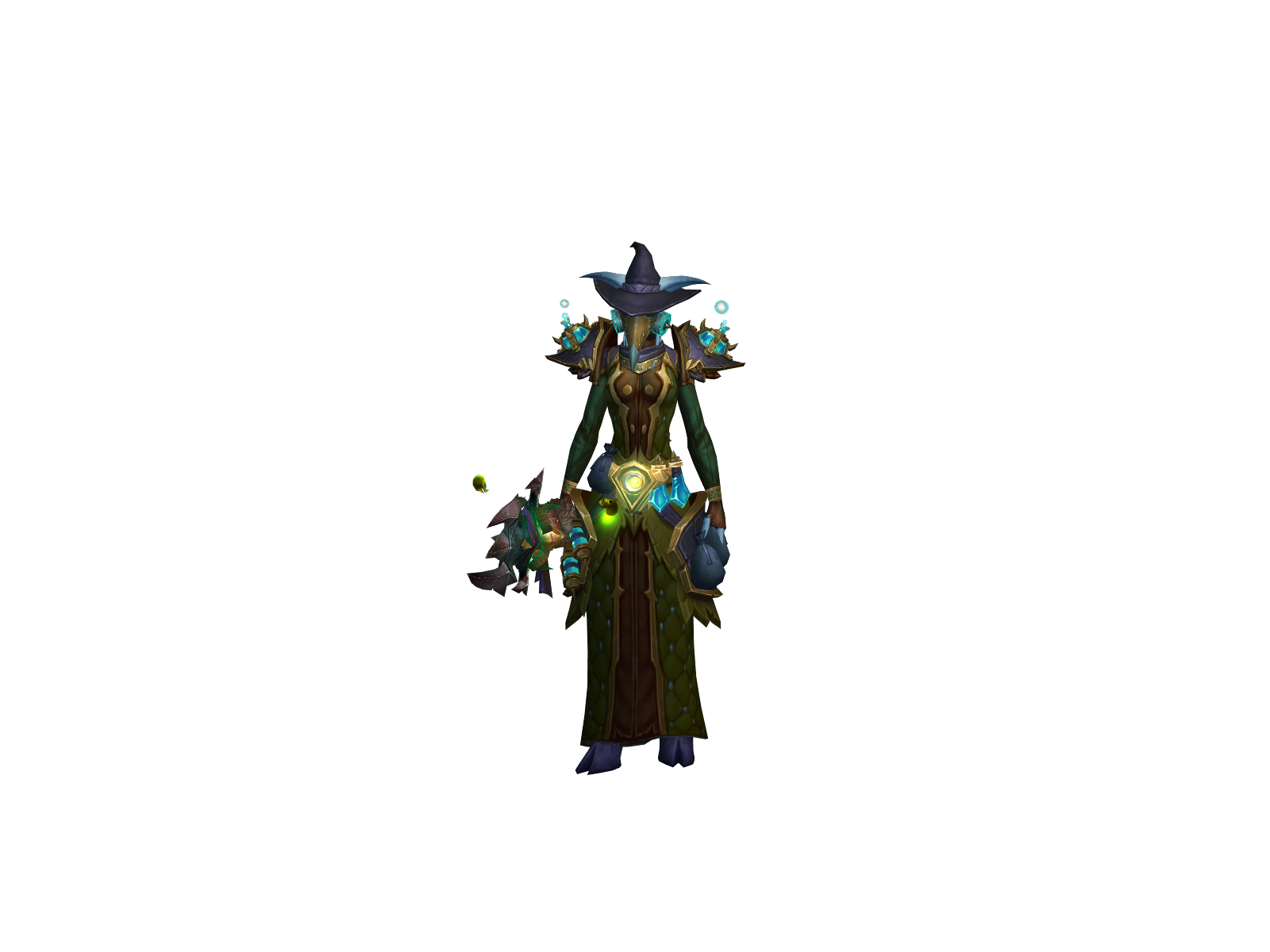 Supamage 3D character render