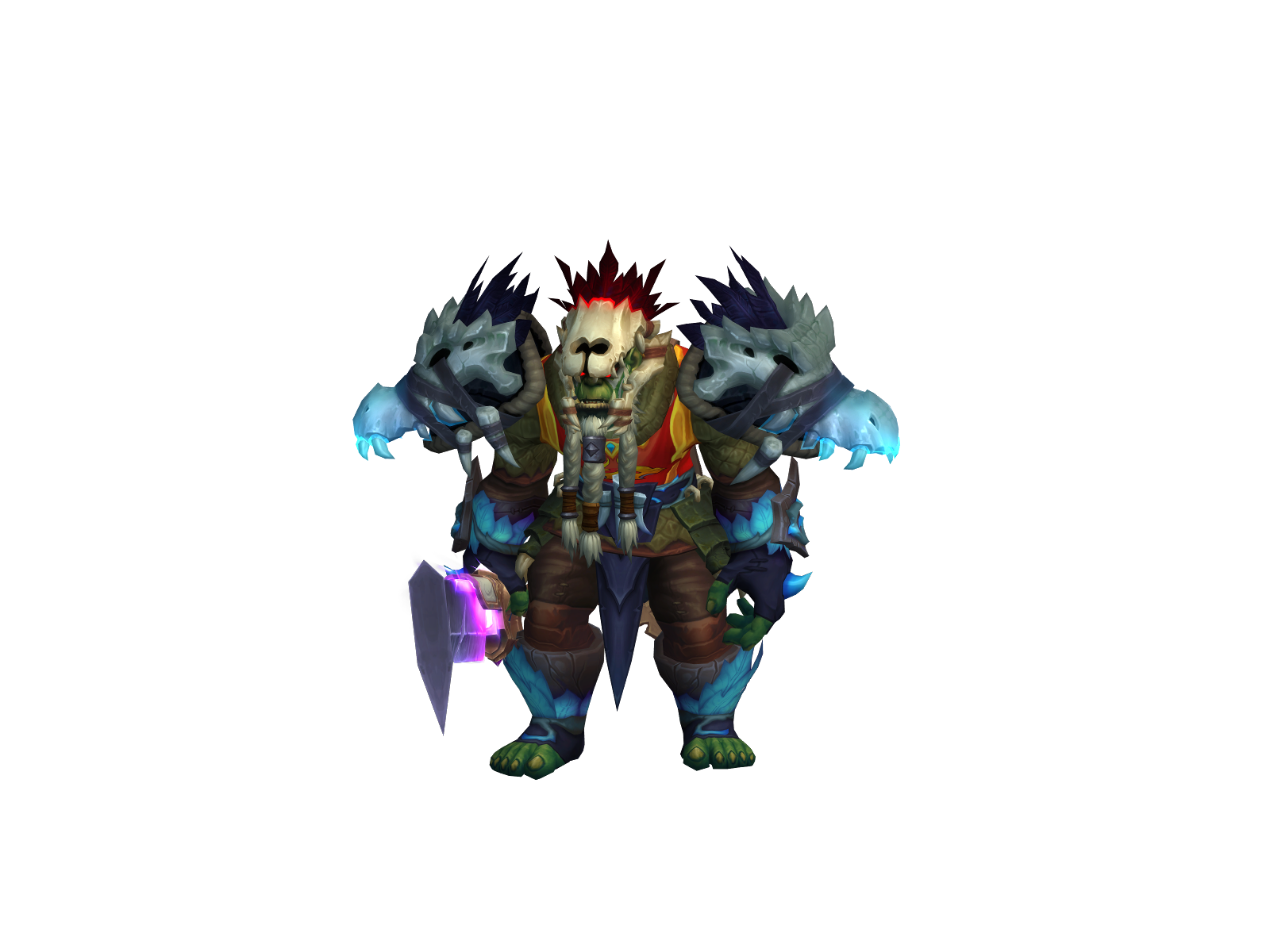 Crockkett 3D character render