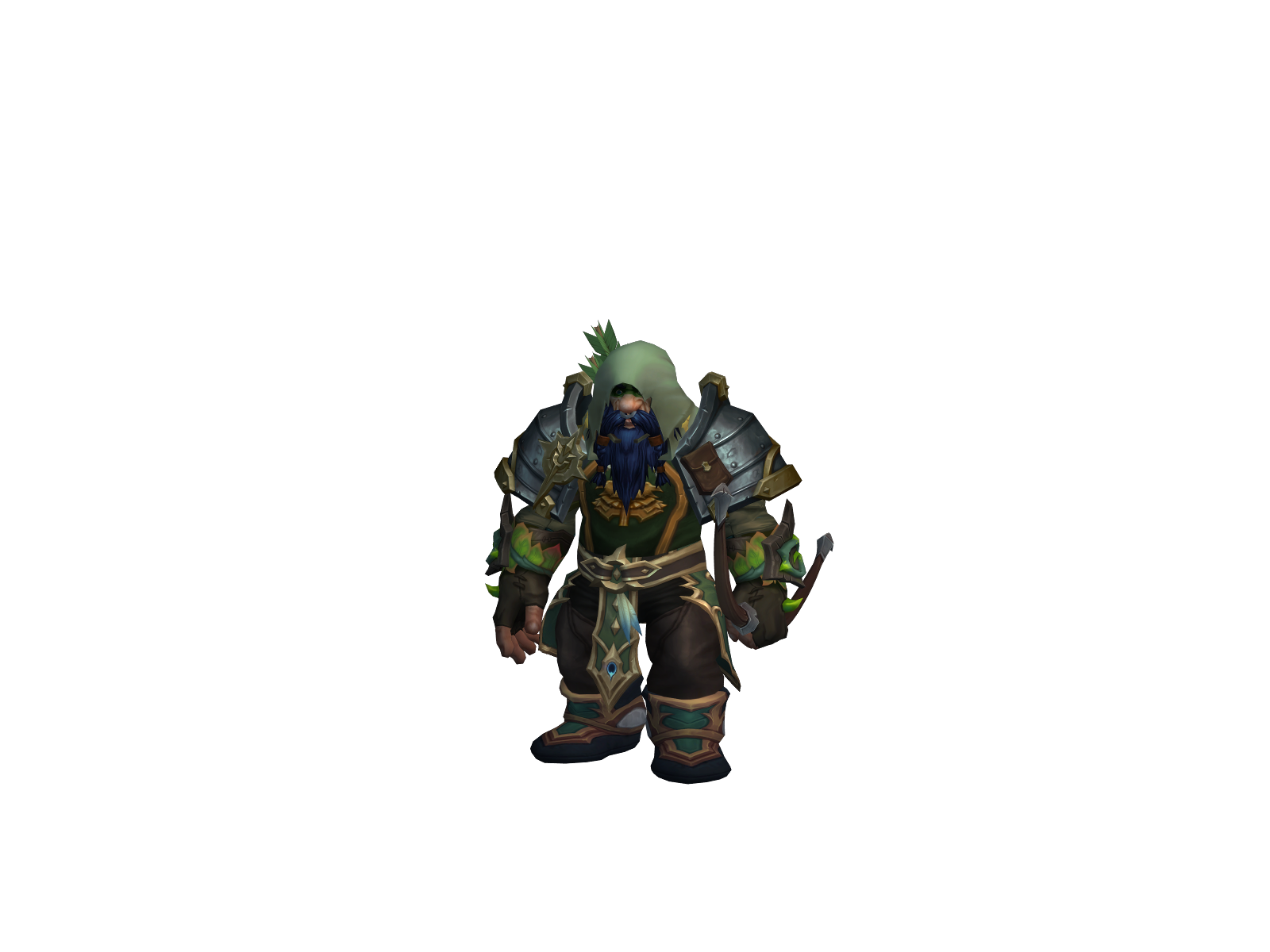 Monieshot 3D character render