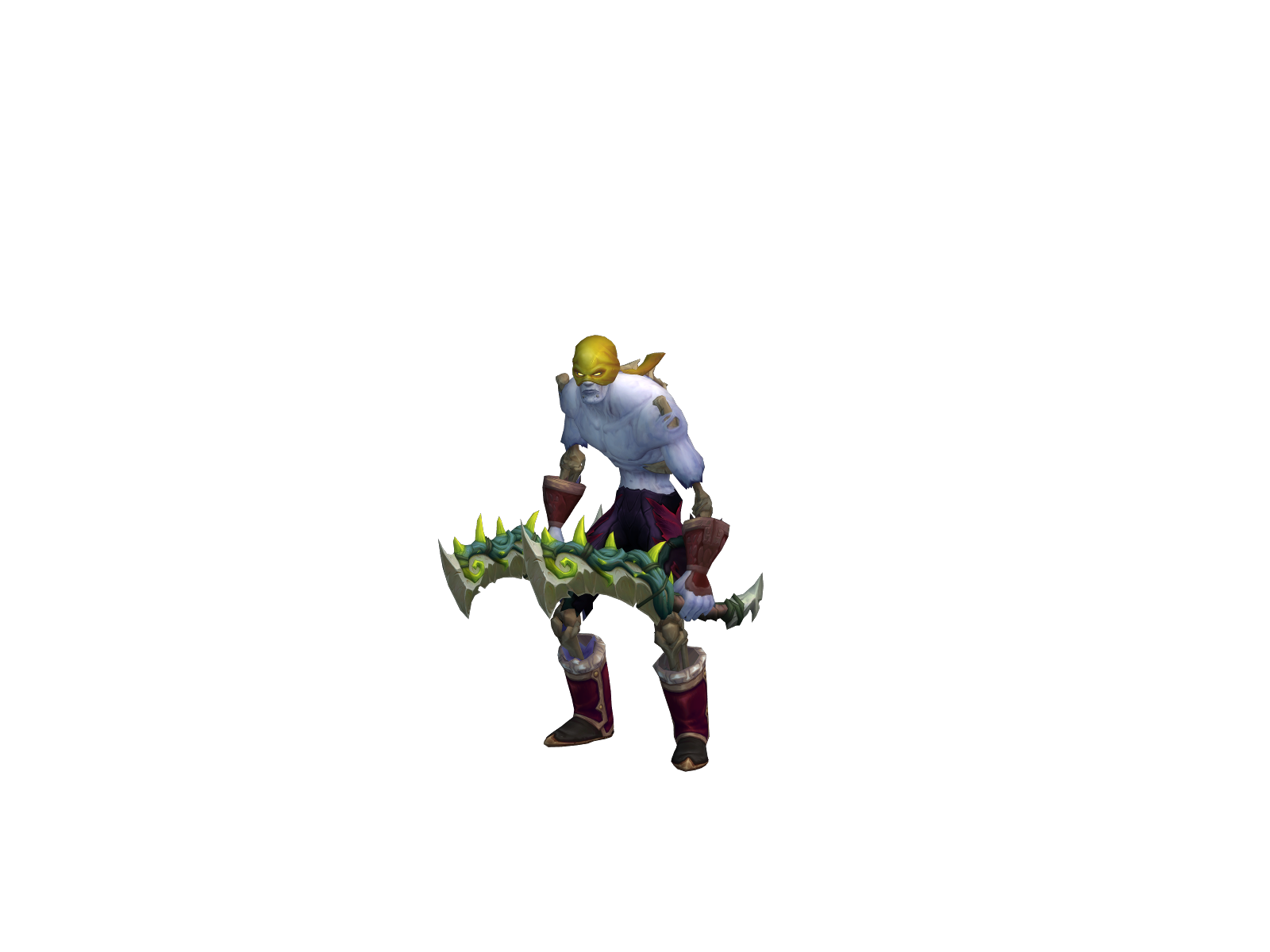 Hauger 3D character render