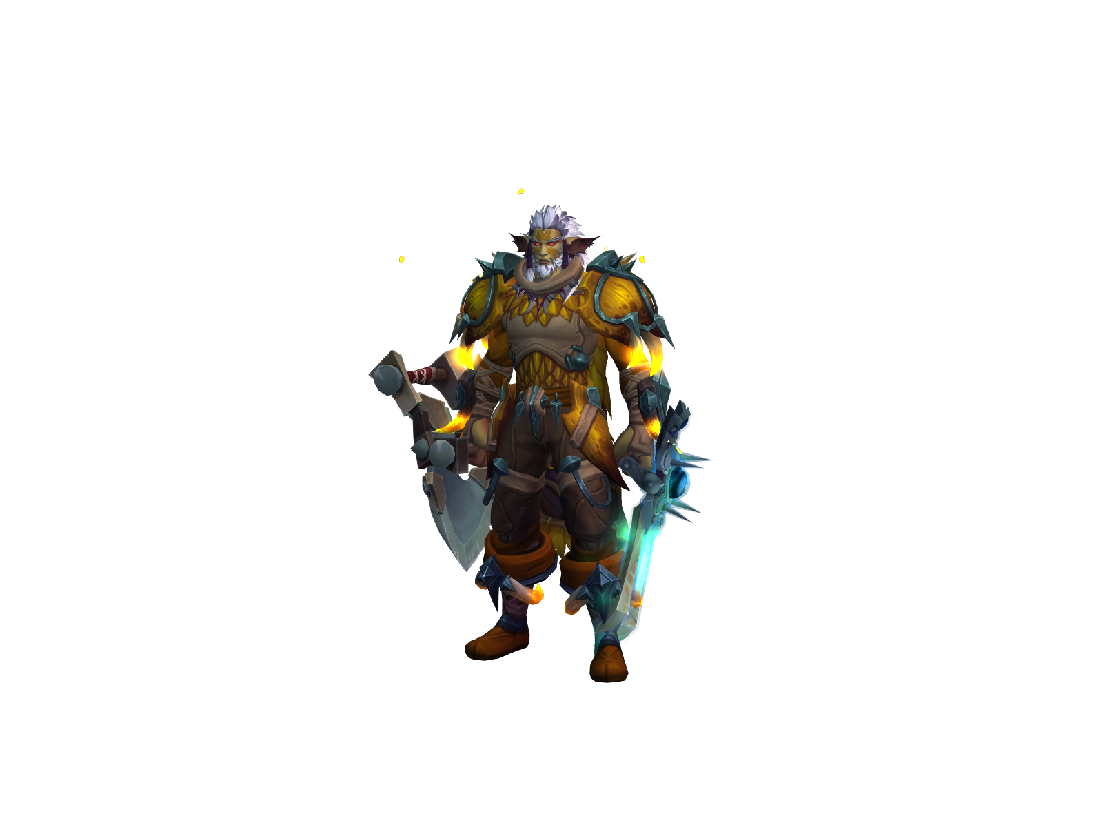 Mistical 3D character render