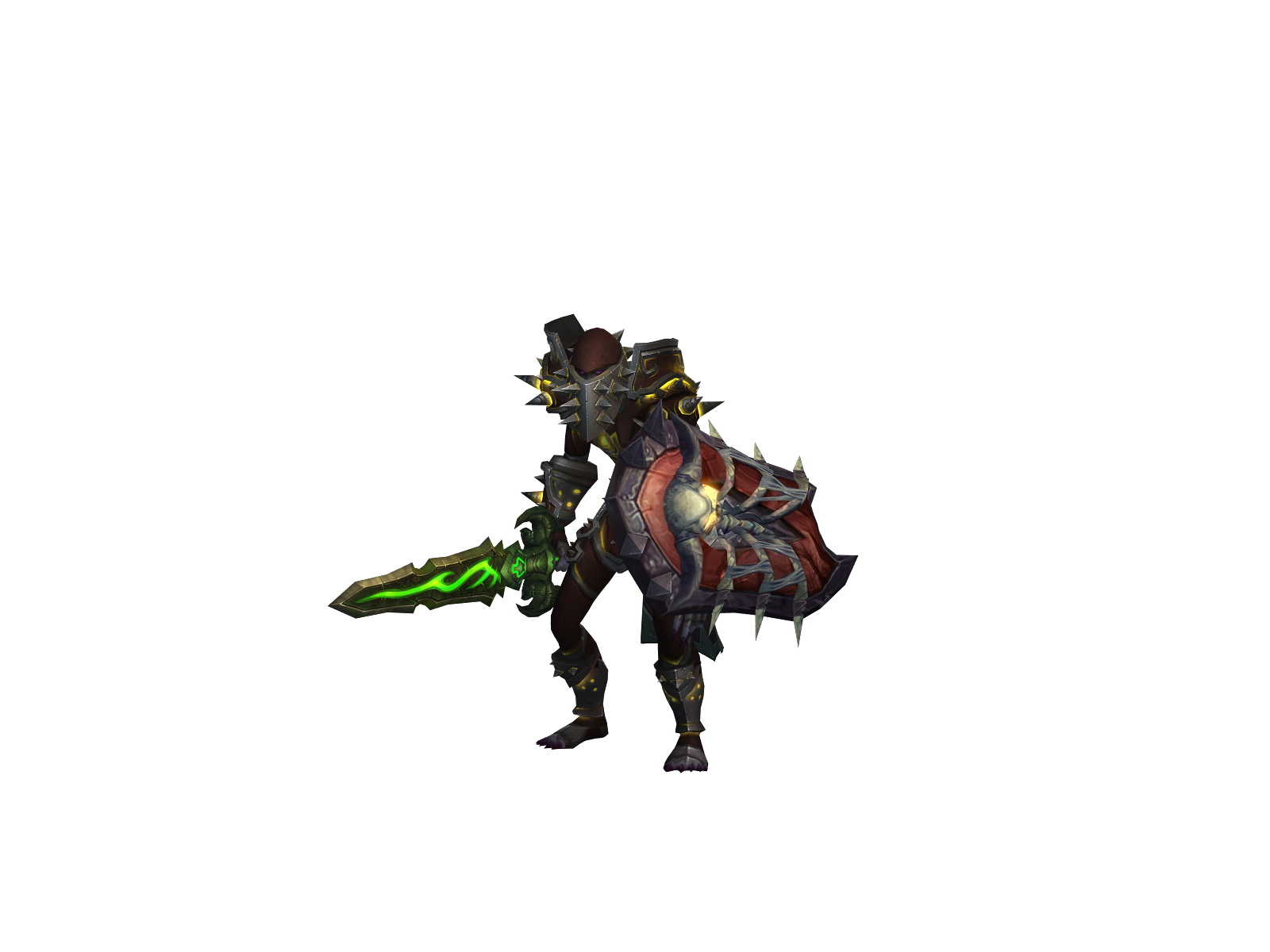 Ellriic 3D character render
