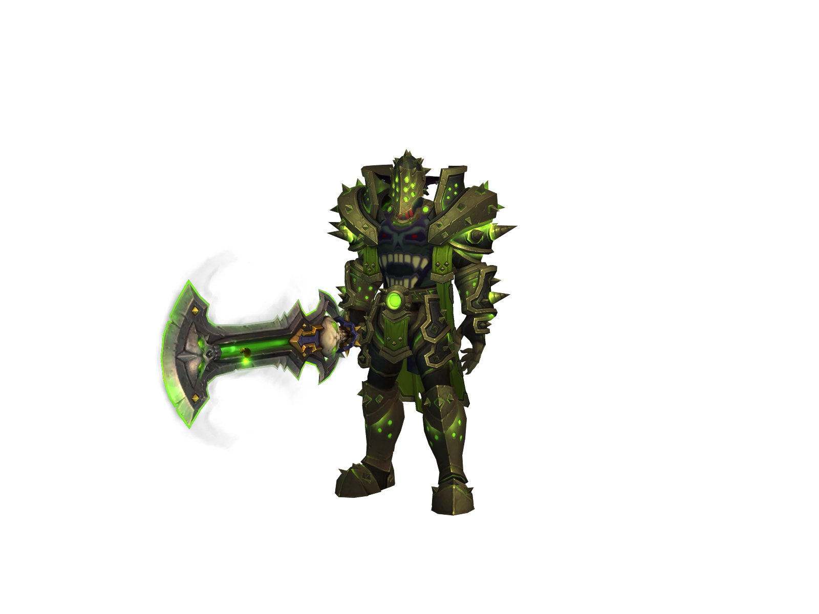 Warrzeech 3D character render