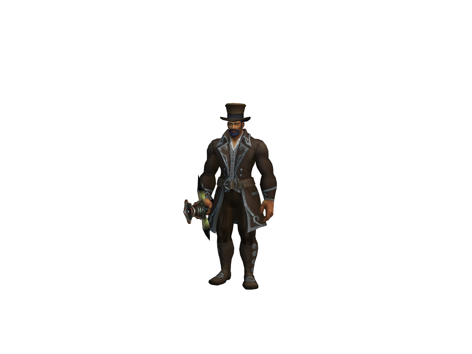 Takamura 3D character render