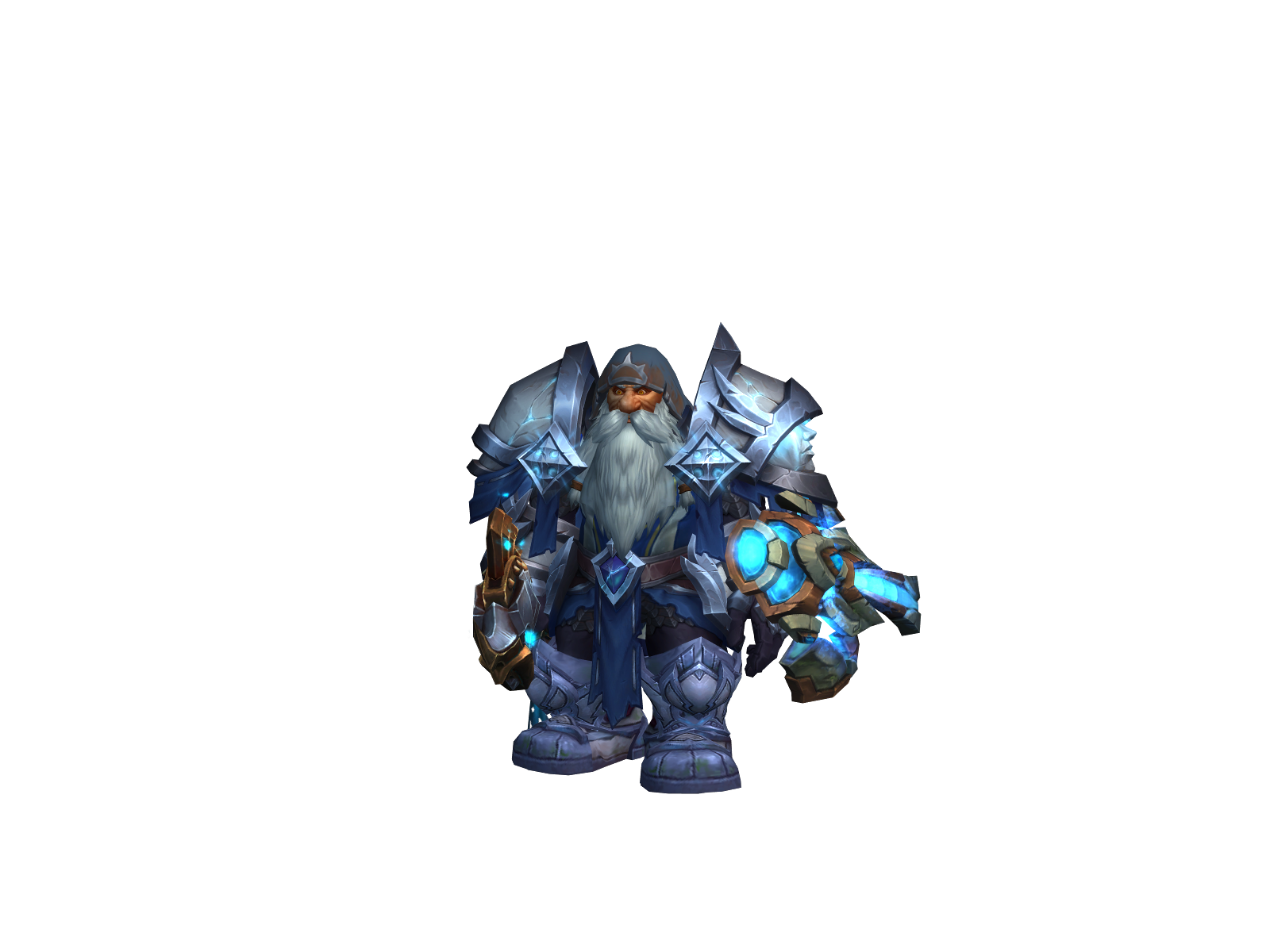 Barry 3D character render
