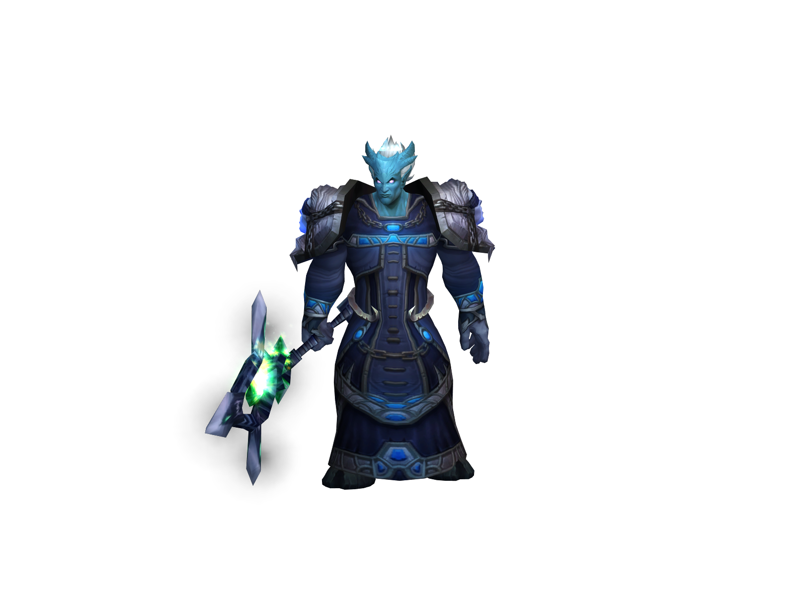 Amadaious 3D character render