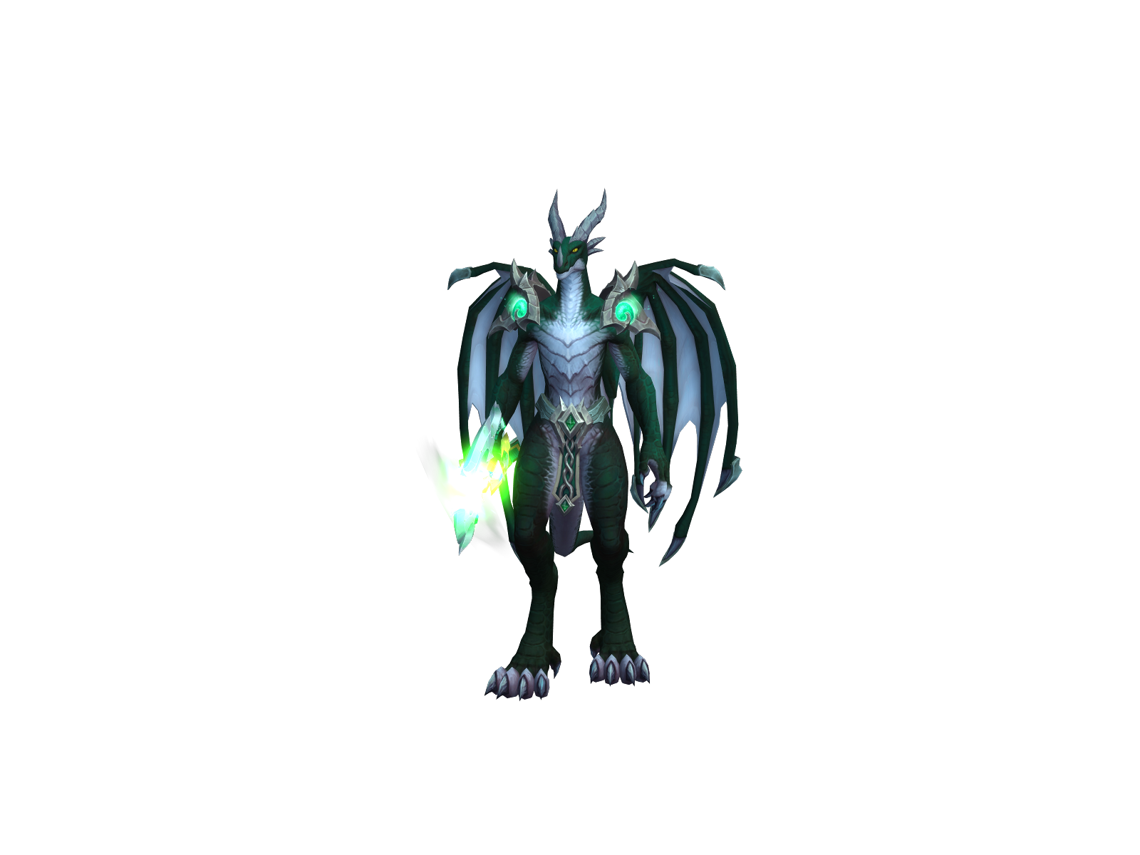 Silversage 3D character render