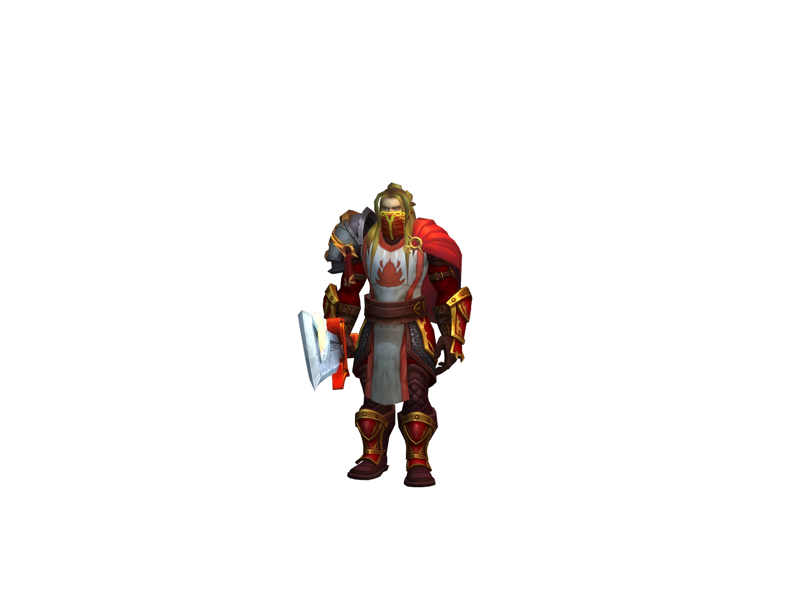 Bloodprince 3D character render