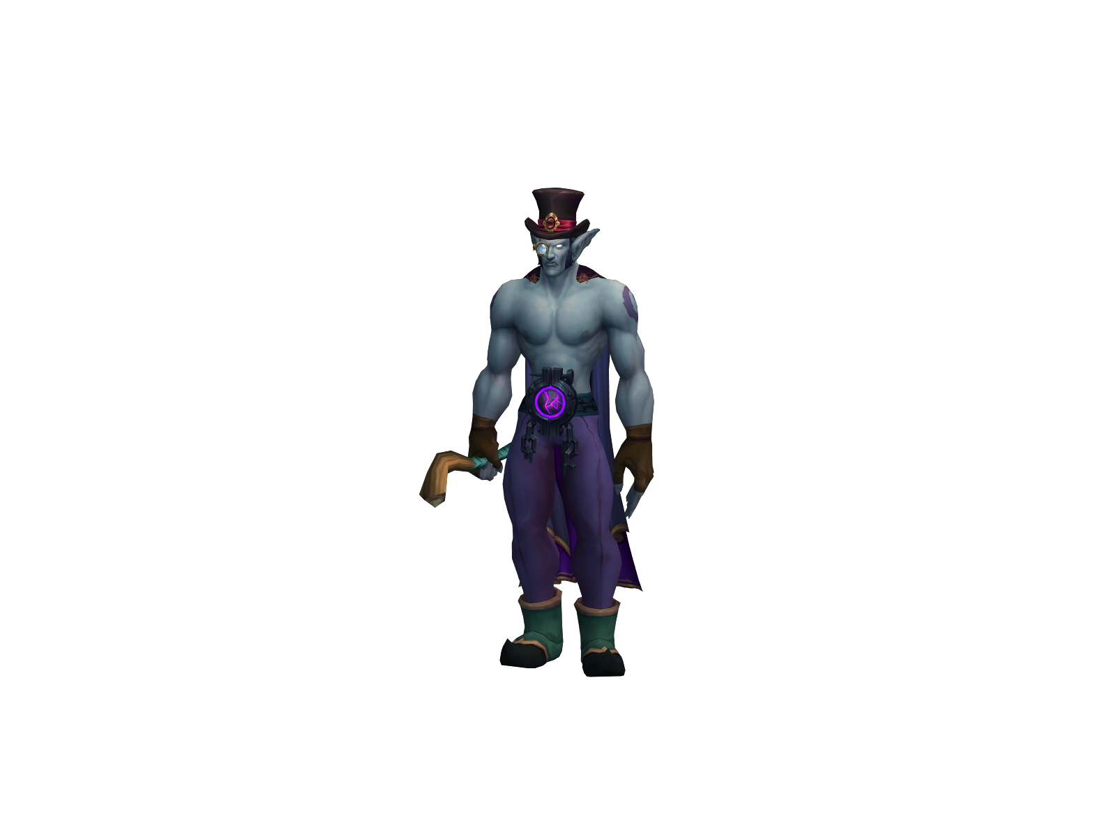 Lockpumper 3D character render