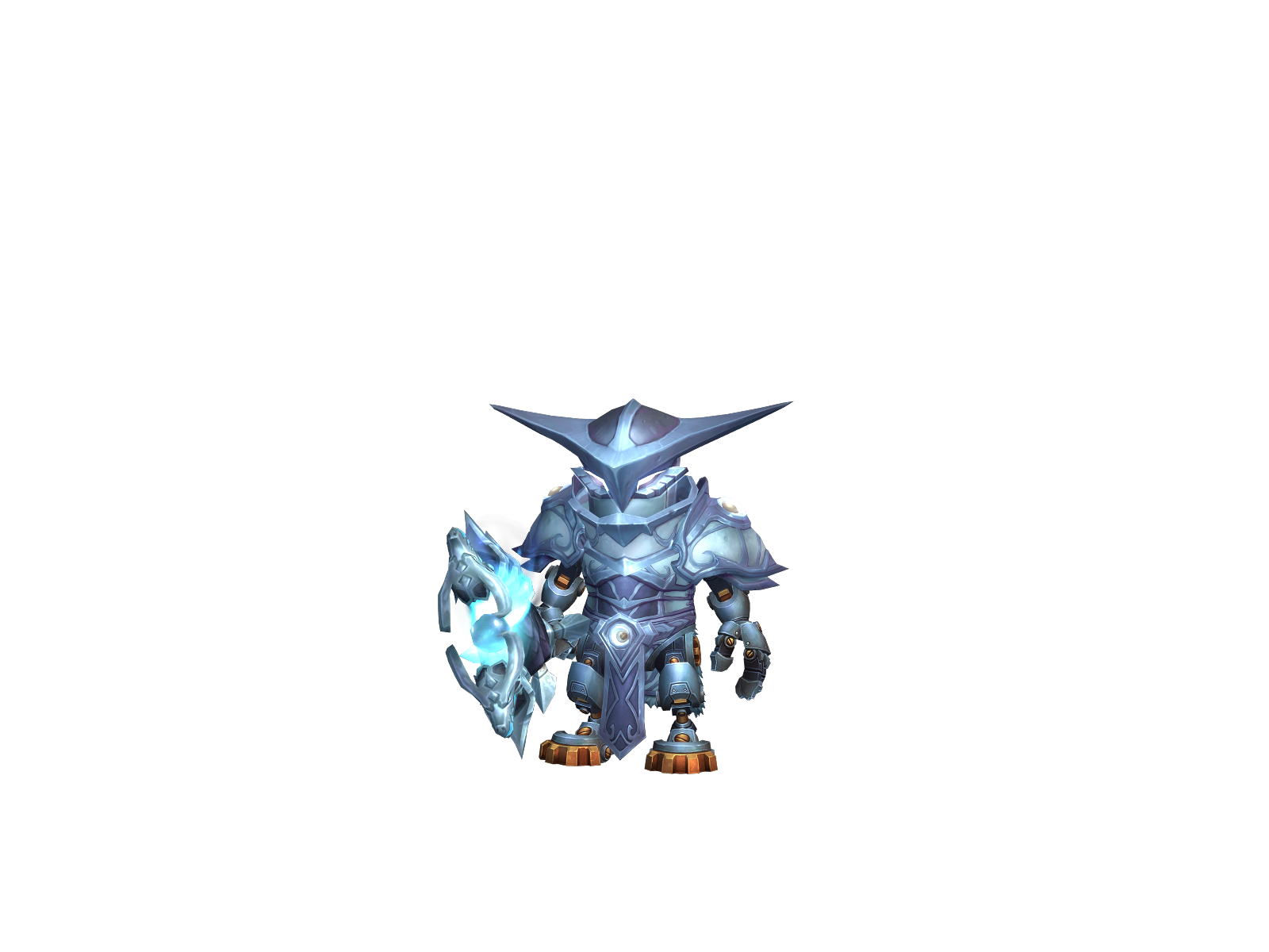 Restoflame 3D character render