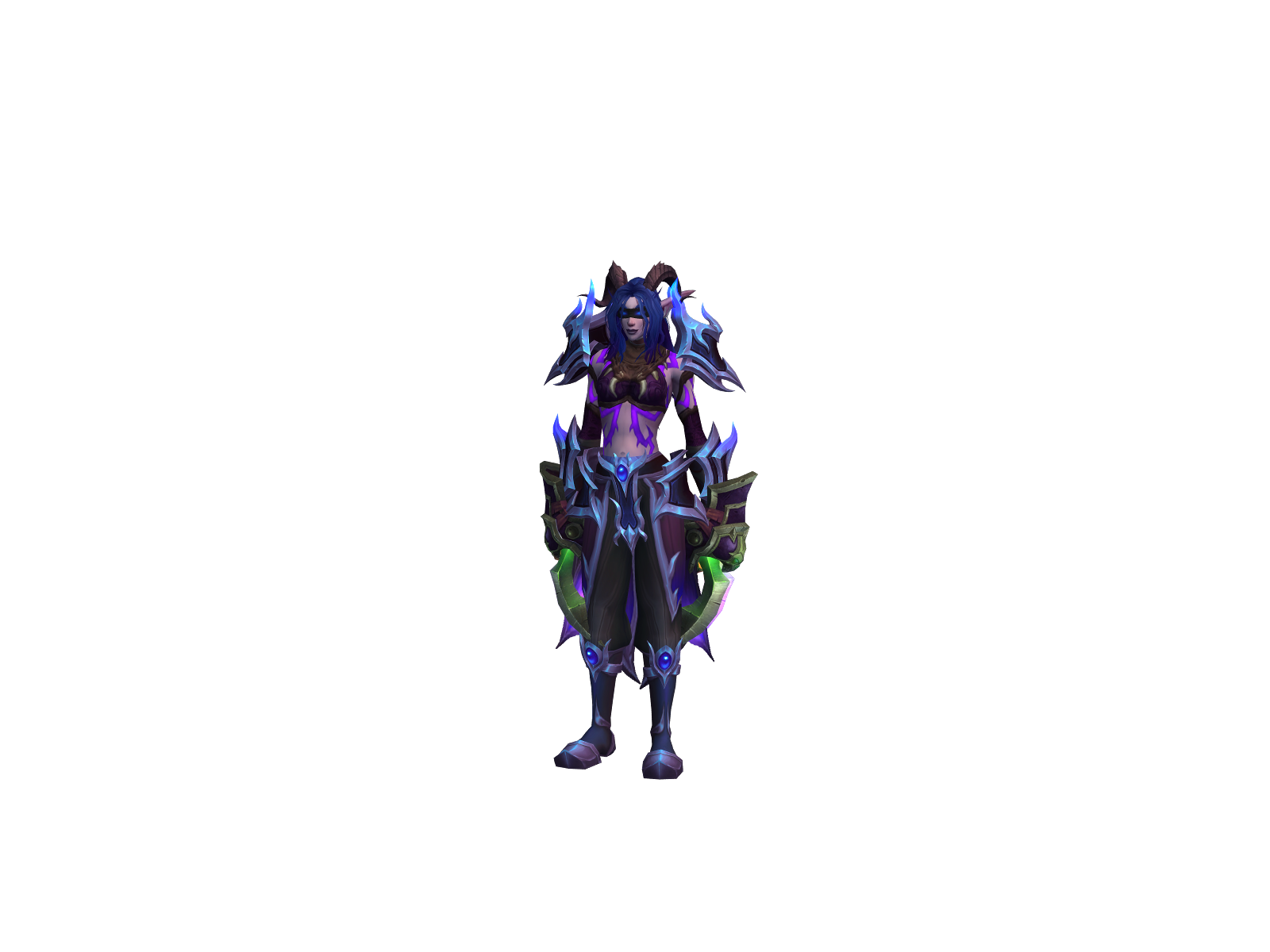 Erinnea 3D character render